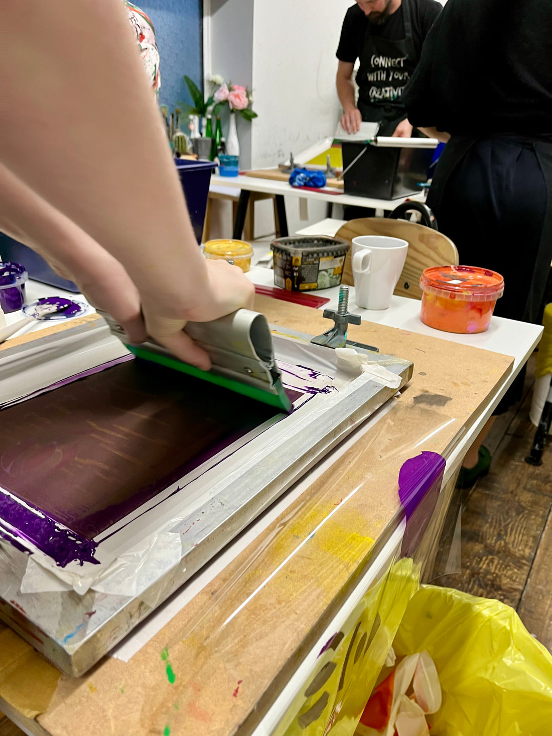 Screen Printing Manual Techniques 4 Week Course