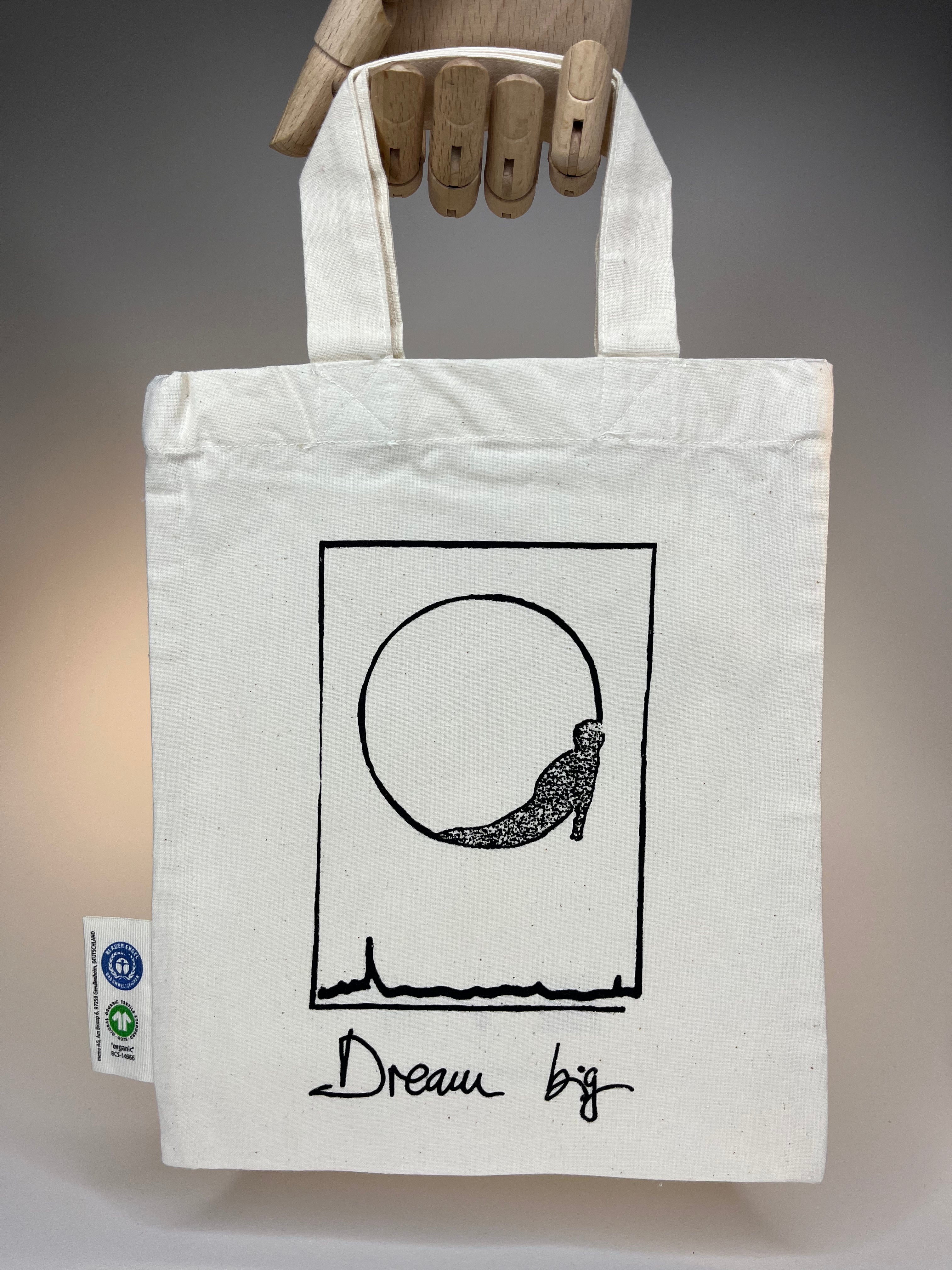 "Dream Big" Fair Trade, Organic Cotton Small Gift Bag