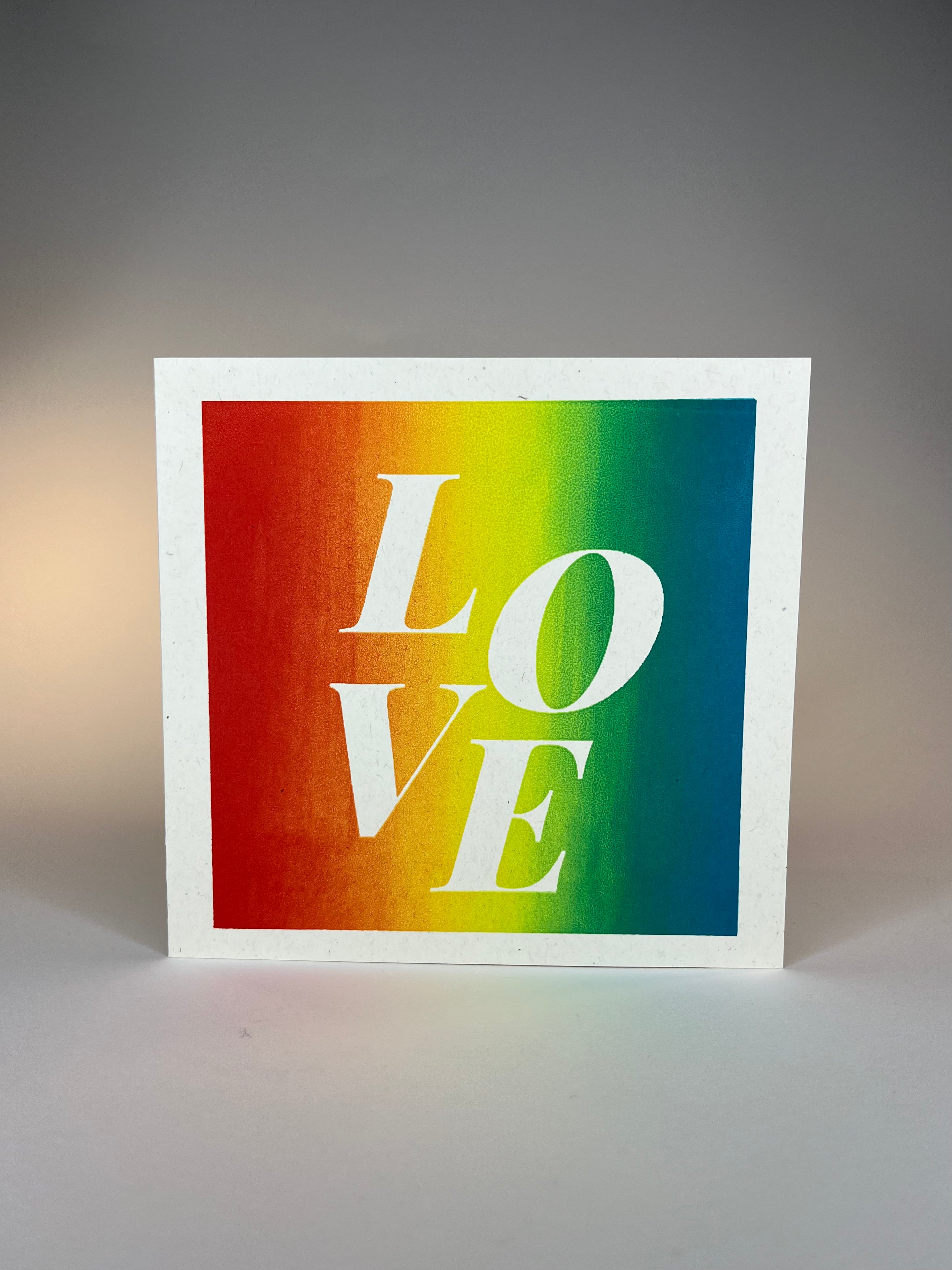 "Love" Square Card
