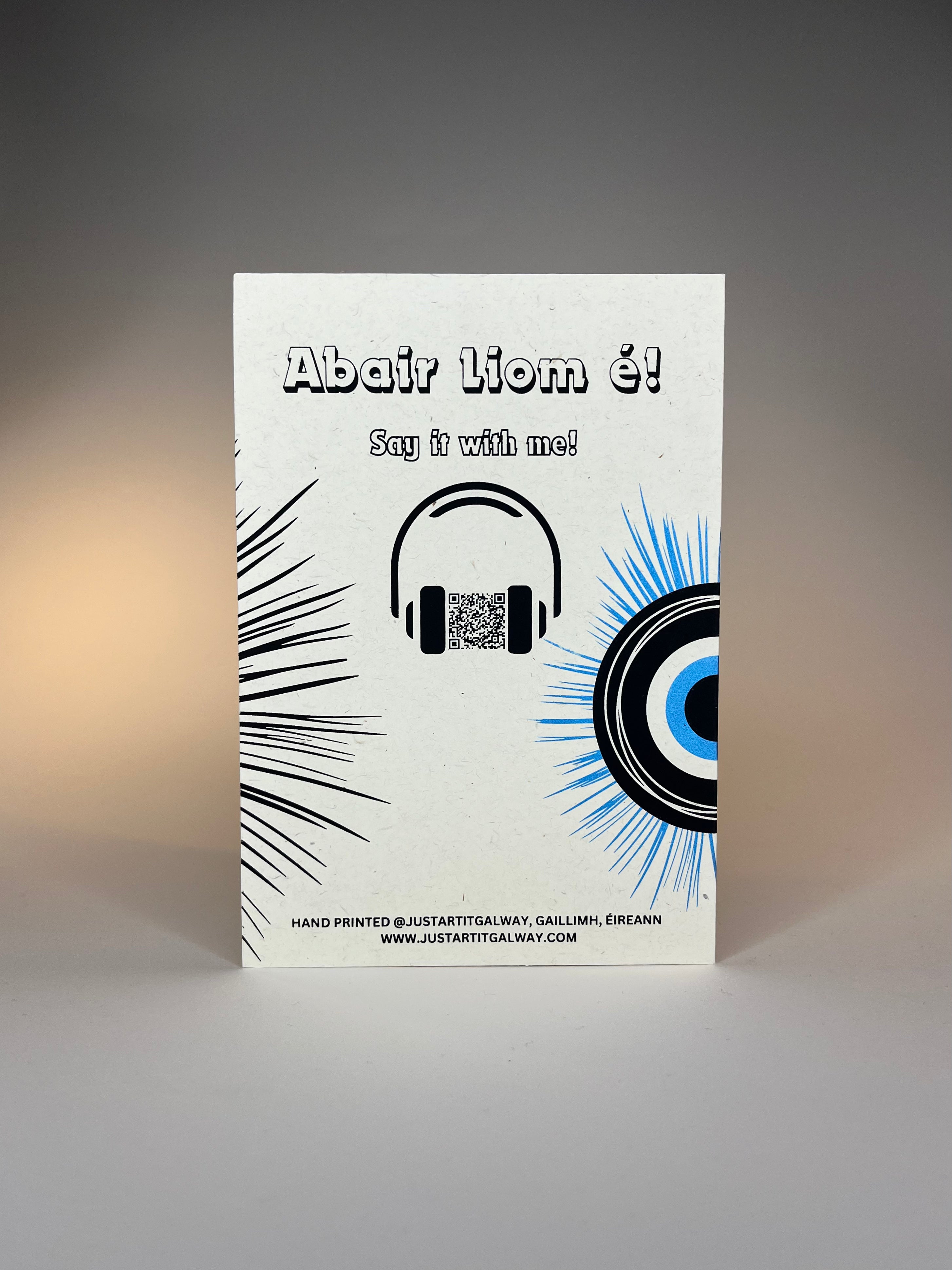 "Tá tú iontach / You are a legend" Bilingual Gaeilge A5 Card