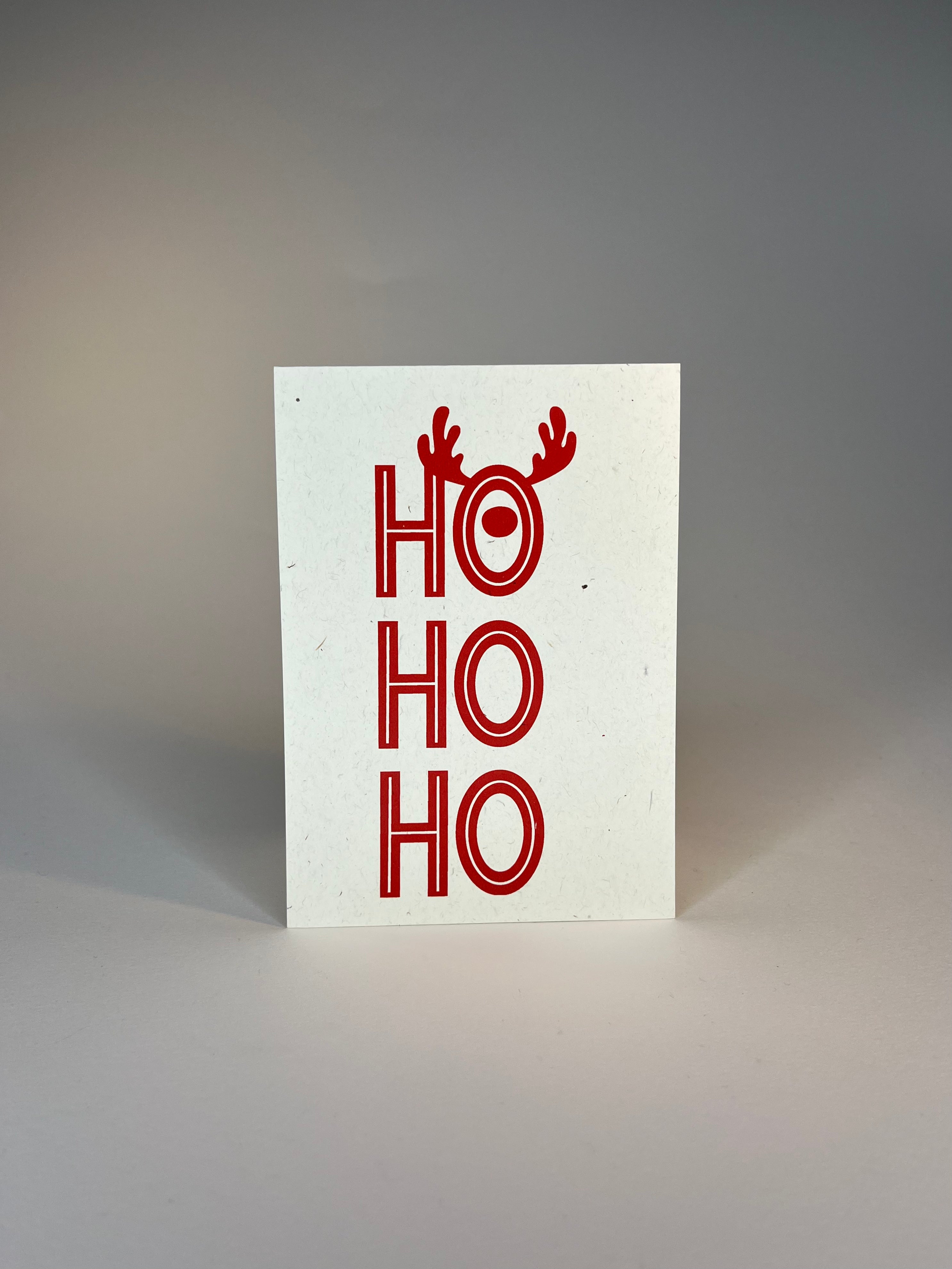 "Ho Ho Ho" A6 Card