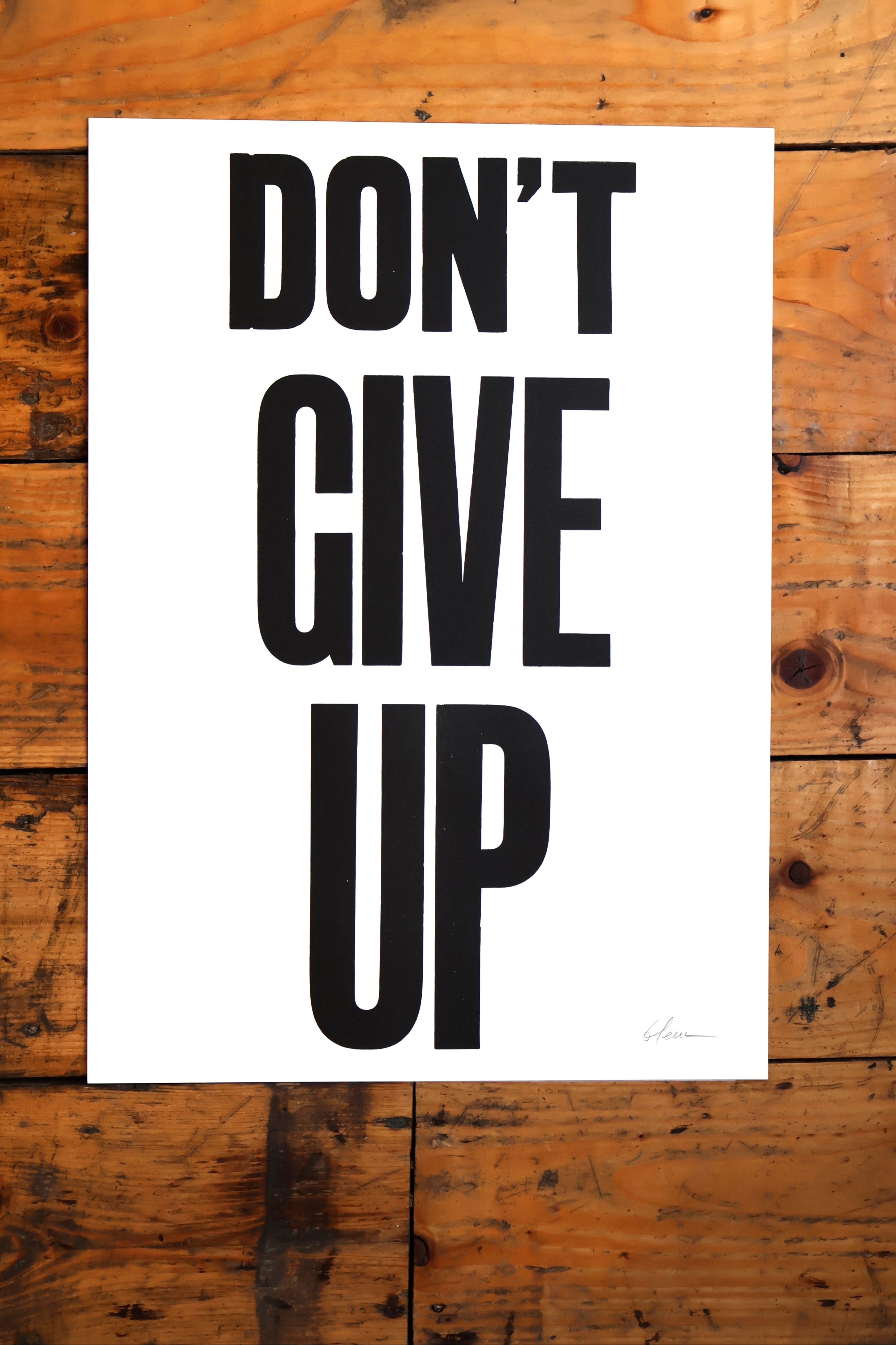 ¨Don't Give Up¨ by Elena Santos