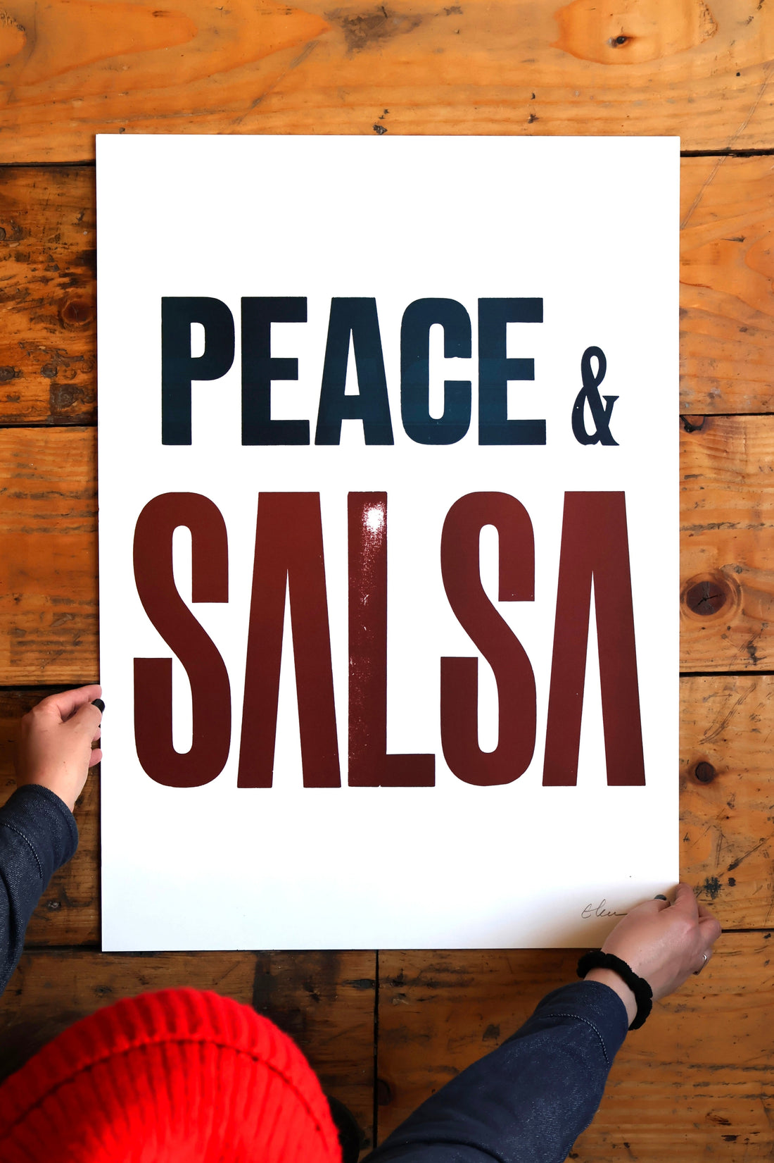 ¨Peace & Salsa¨ by Elena Santos