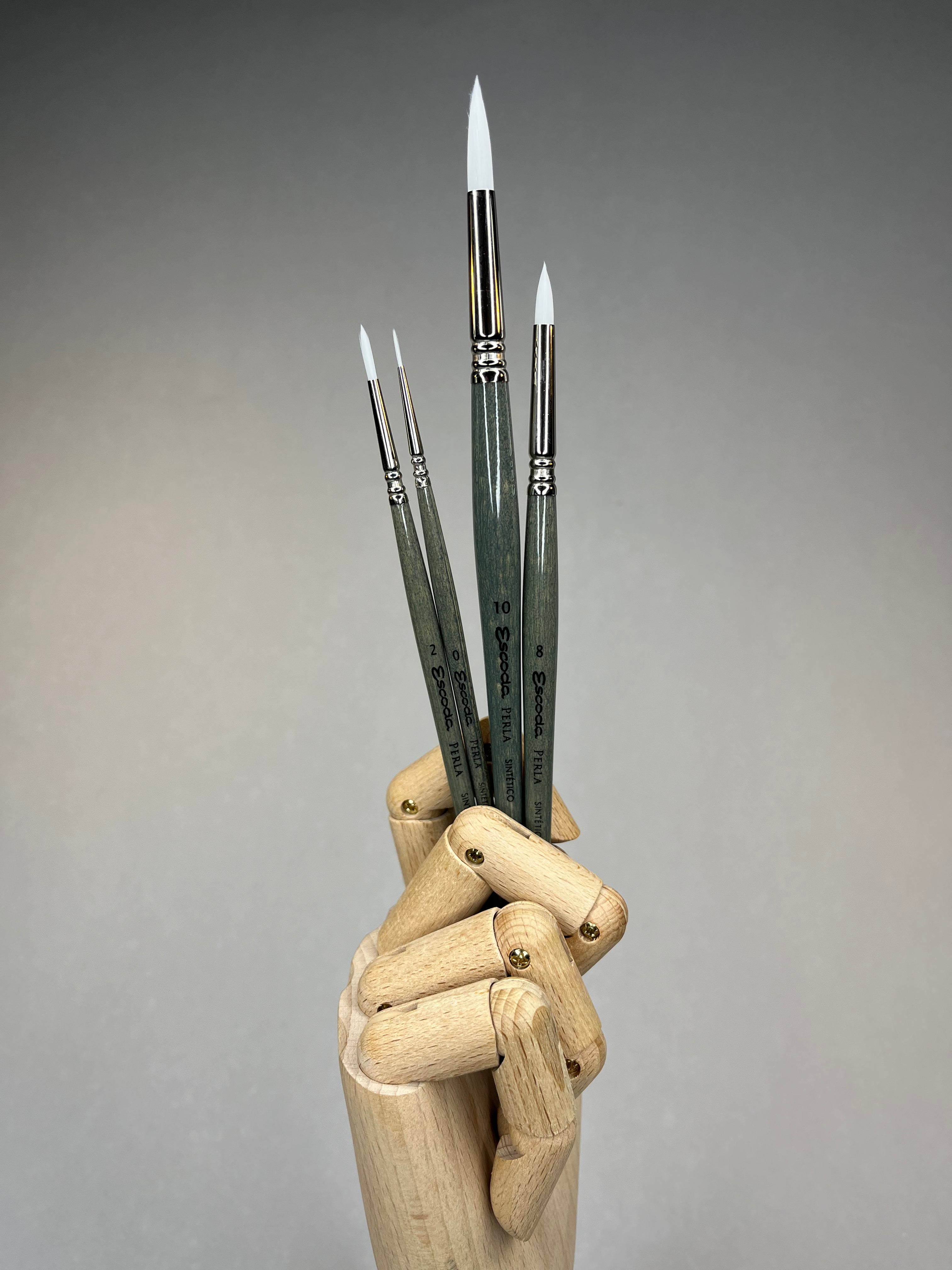 Escoda Perla 1435 Series Round Pointed Short Length (Watercolour)