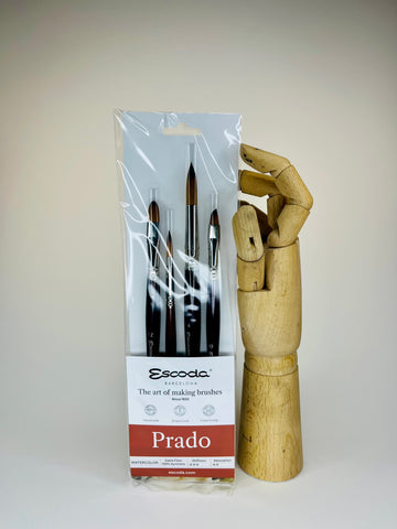 Escoda Prado Series Brush Set for Watercolour