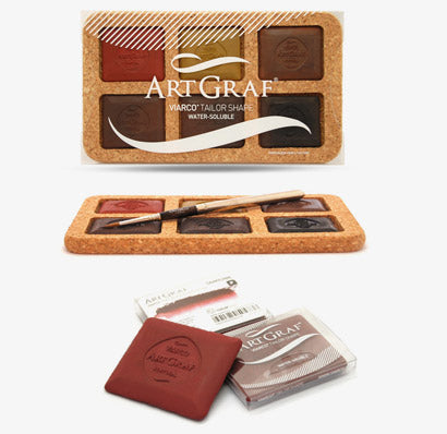 ArtGraf Tailor 6-piece set with cork base - Earth Tones