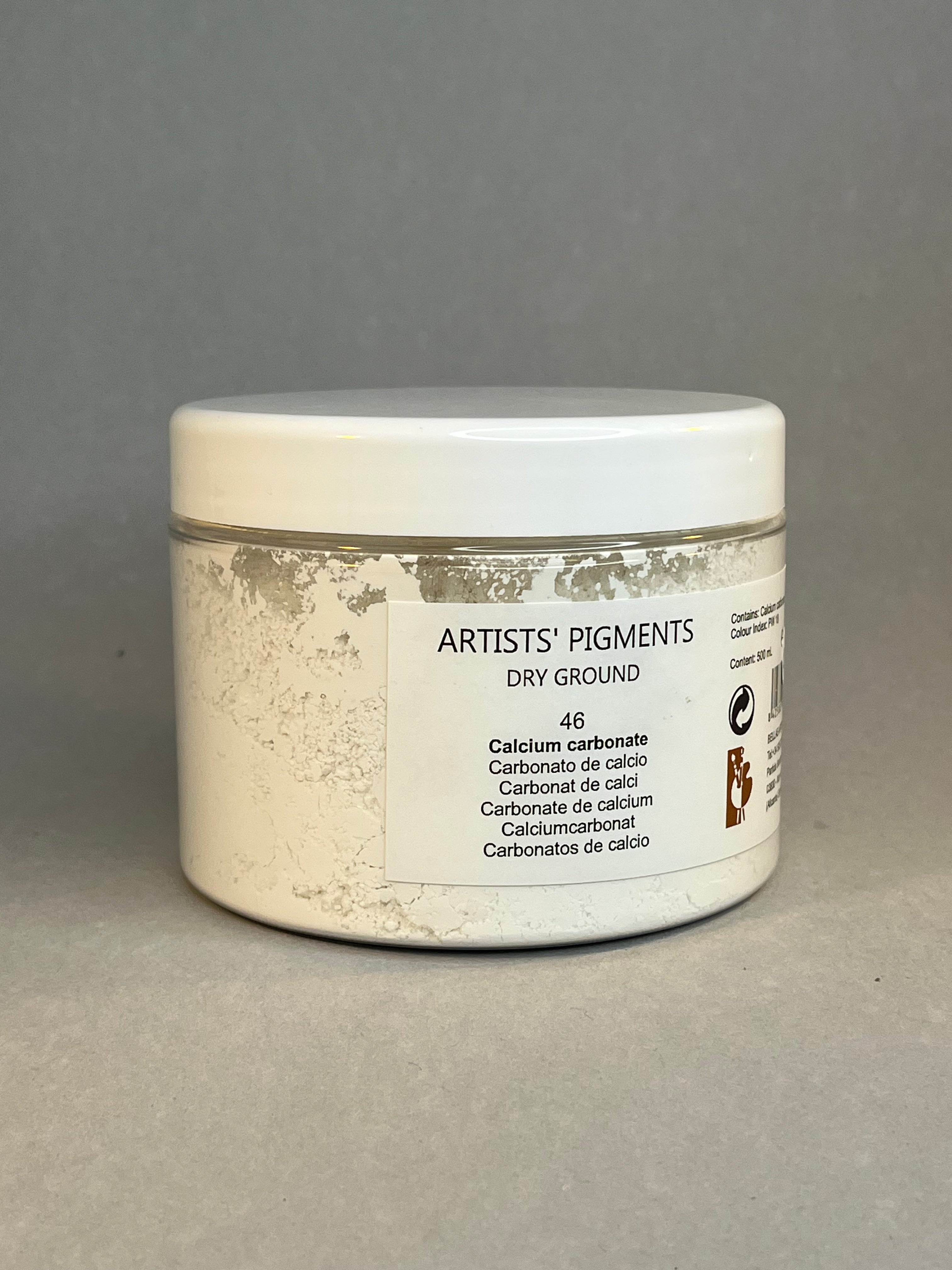 Calcium Carbonate - Artists' Pigments Dry Ground