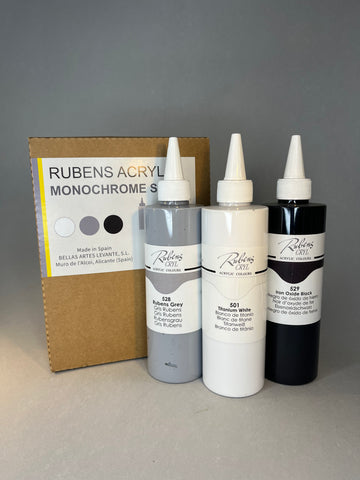 Just Art It x Rubens Acrylic Monochrome Set