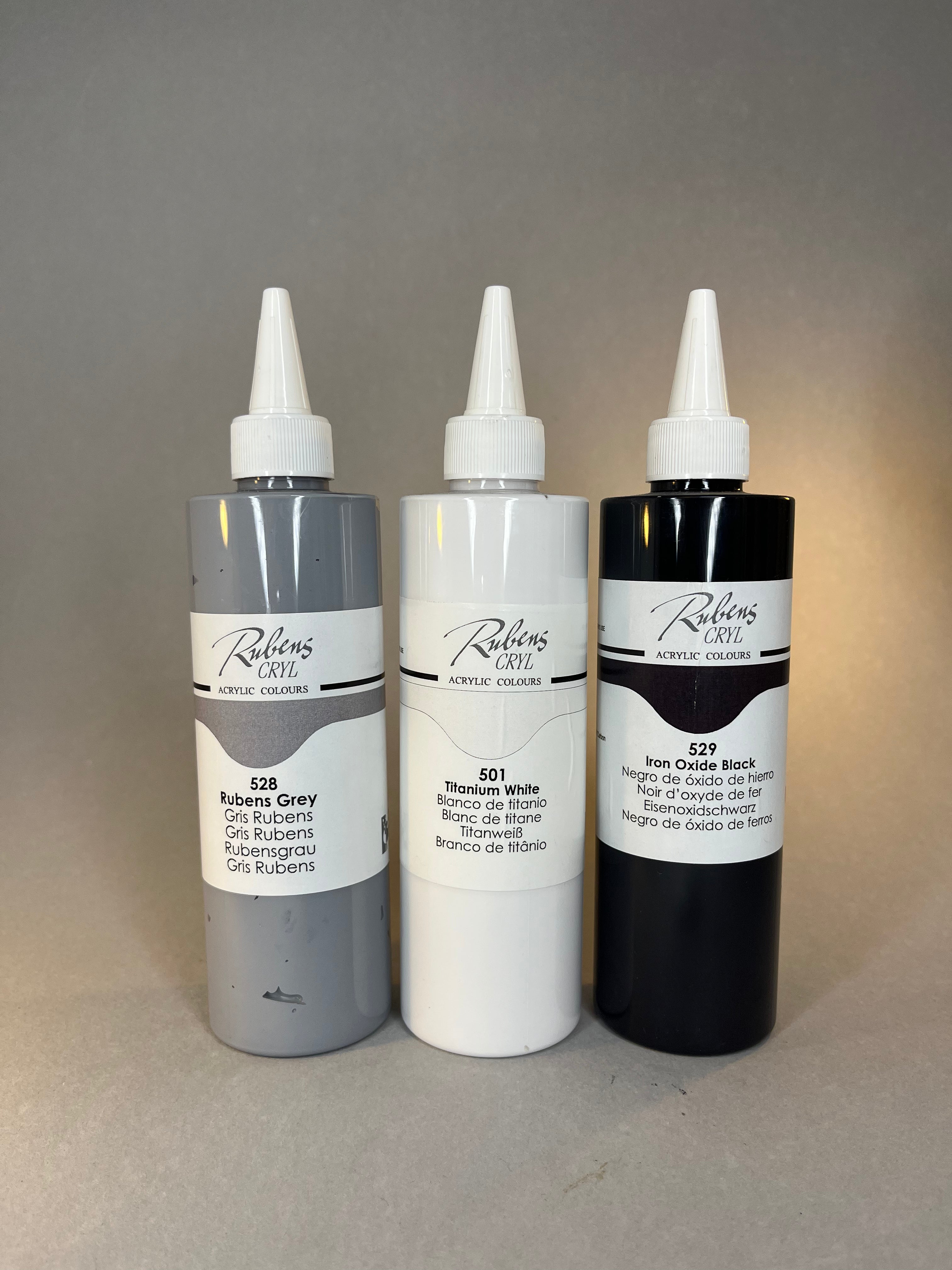 Just Art It x Rubens Acrylic Monochrome Set