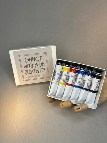 Just Art It Oil Paint Set - Traditional Primary Set
