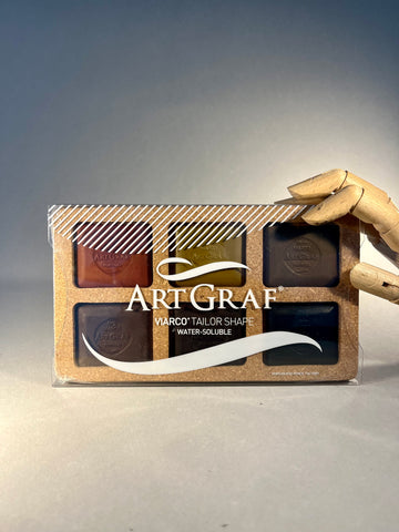 ArtGraf Tailor 6-piece set with cork base - Earth Tones