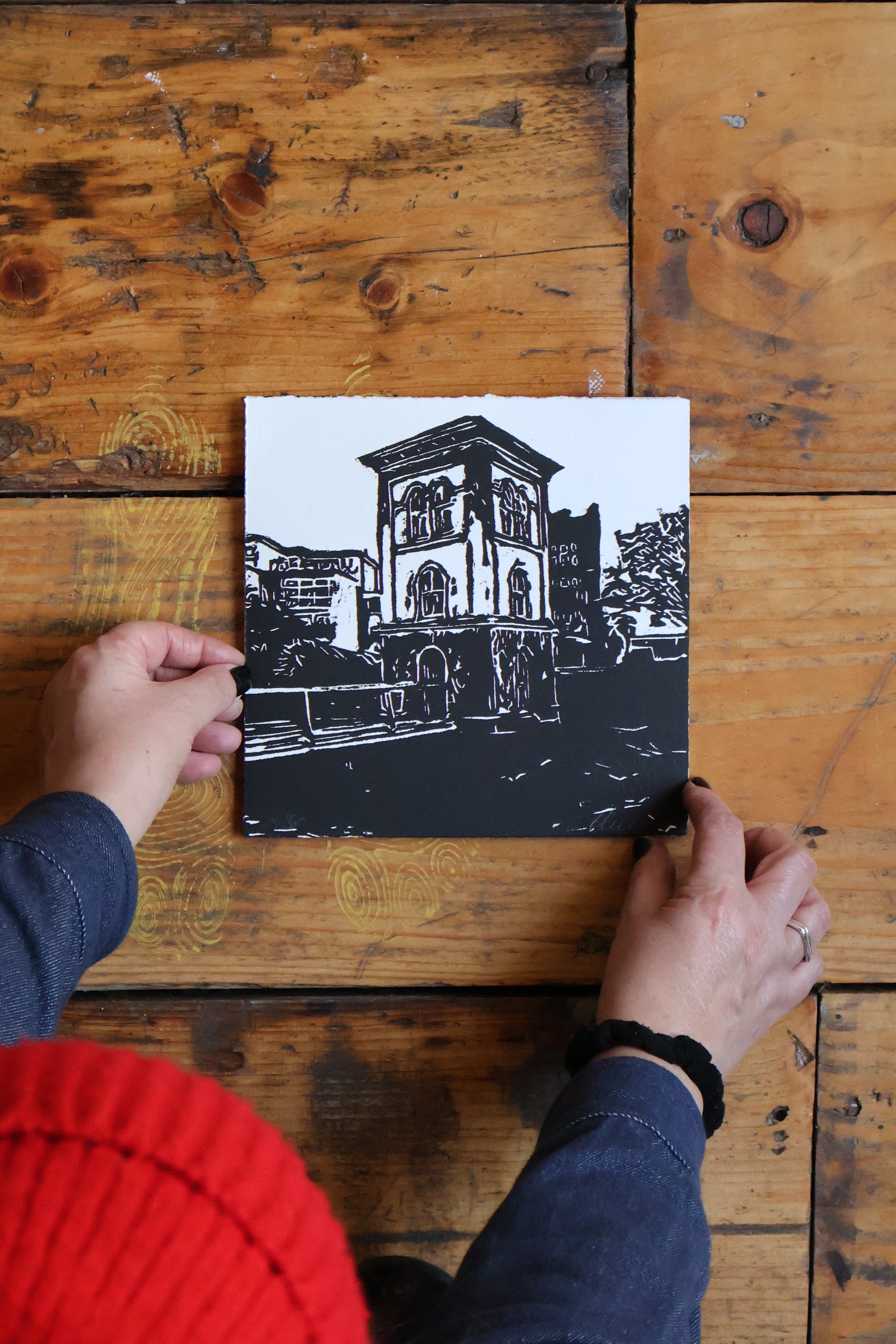 ¨Galway Fishery Watchtower¨ by Elena Santos