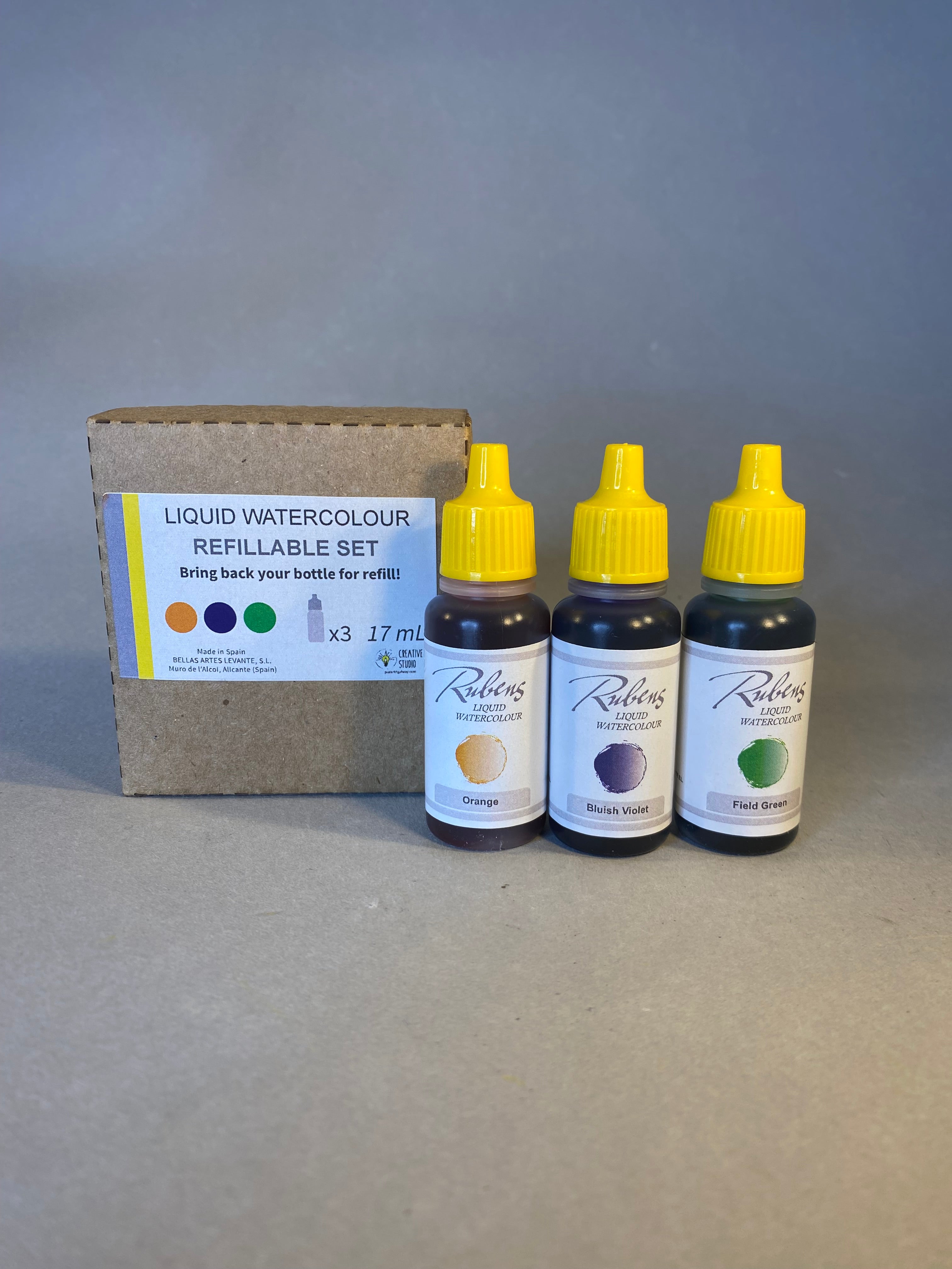 Just Art It x Rubens Liquid Watercolour Refillable Sets