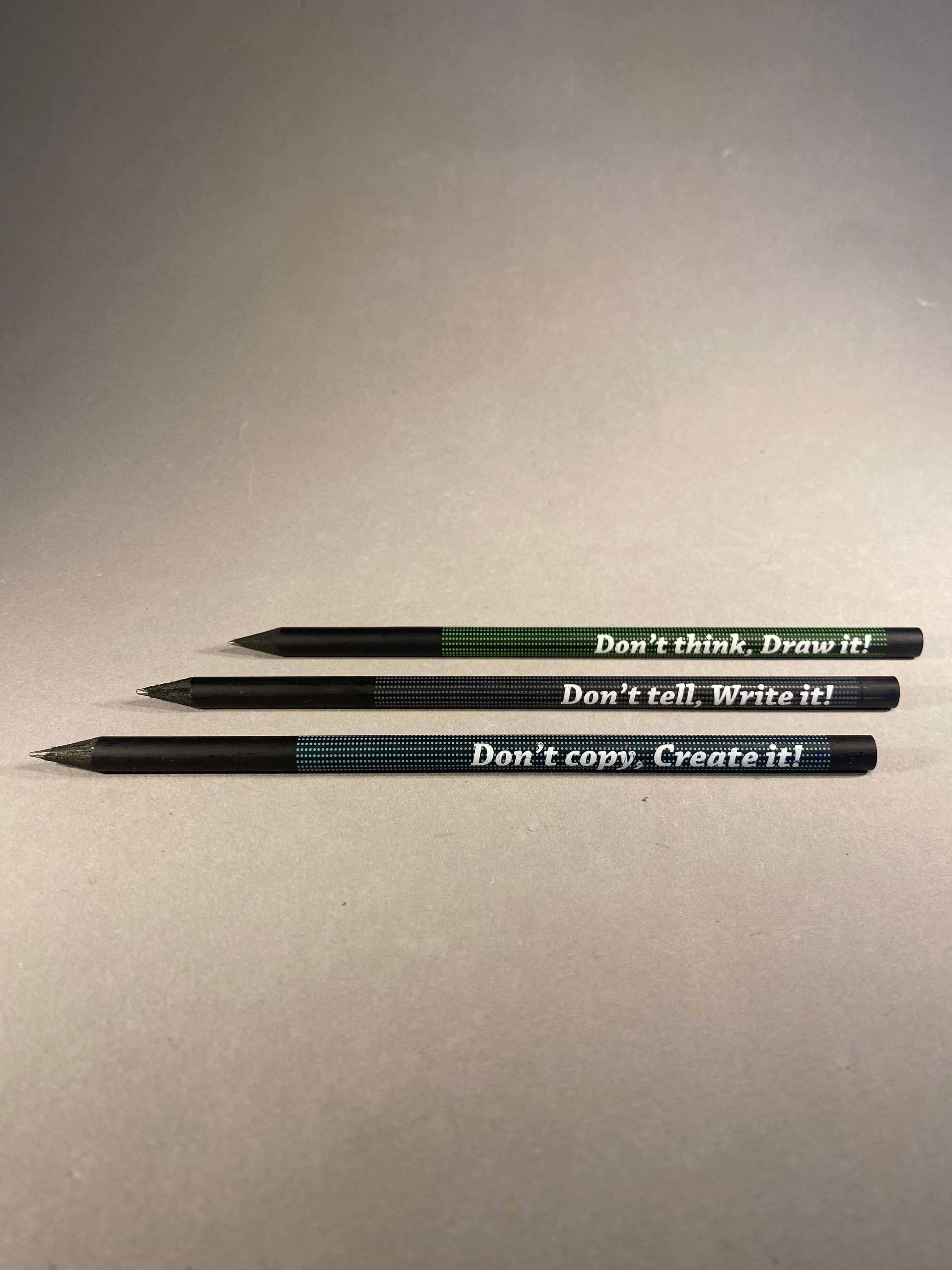 Viarco Black Wood HB2 Pencils