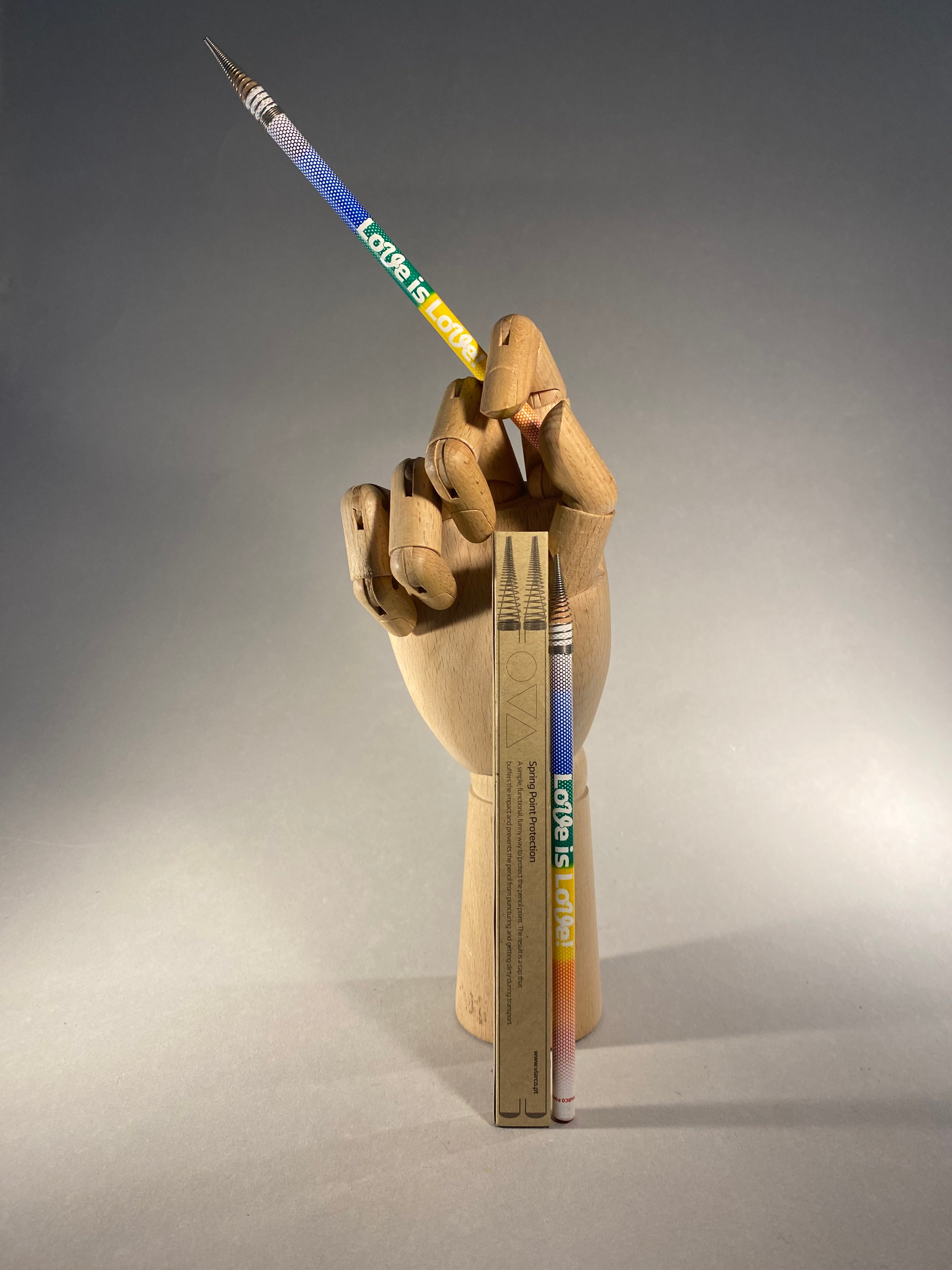 "Love Is Love" Viarco Pride Pencils with Ova Tips