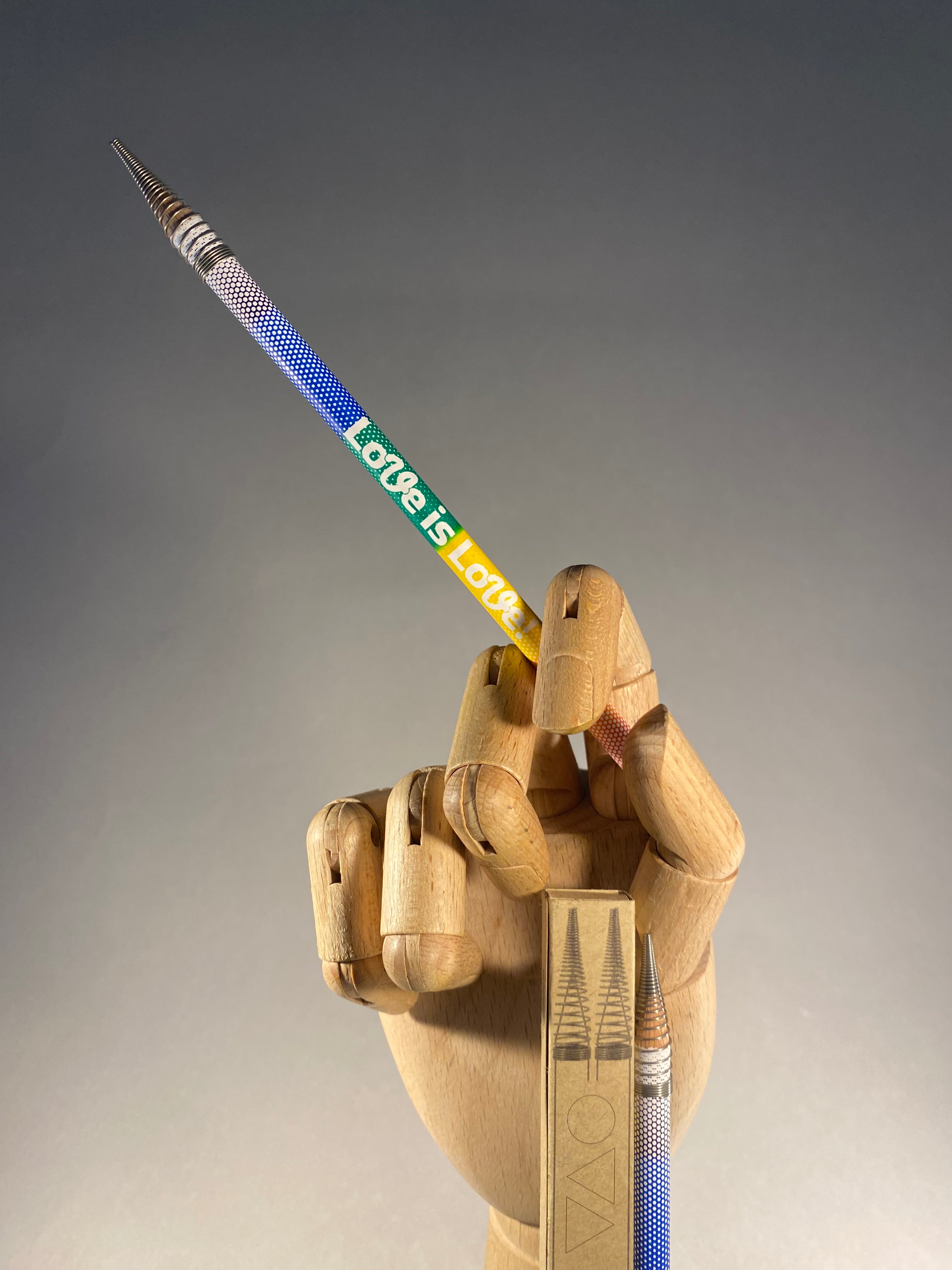 "Love Is Love" Viarco Pride Pencils with Ova Tips