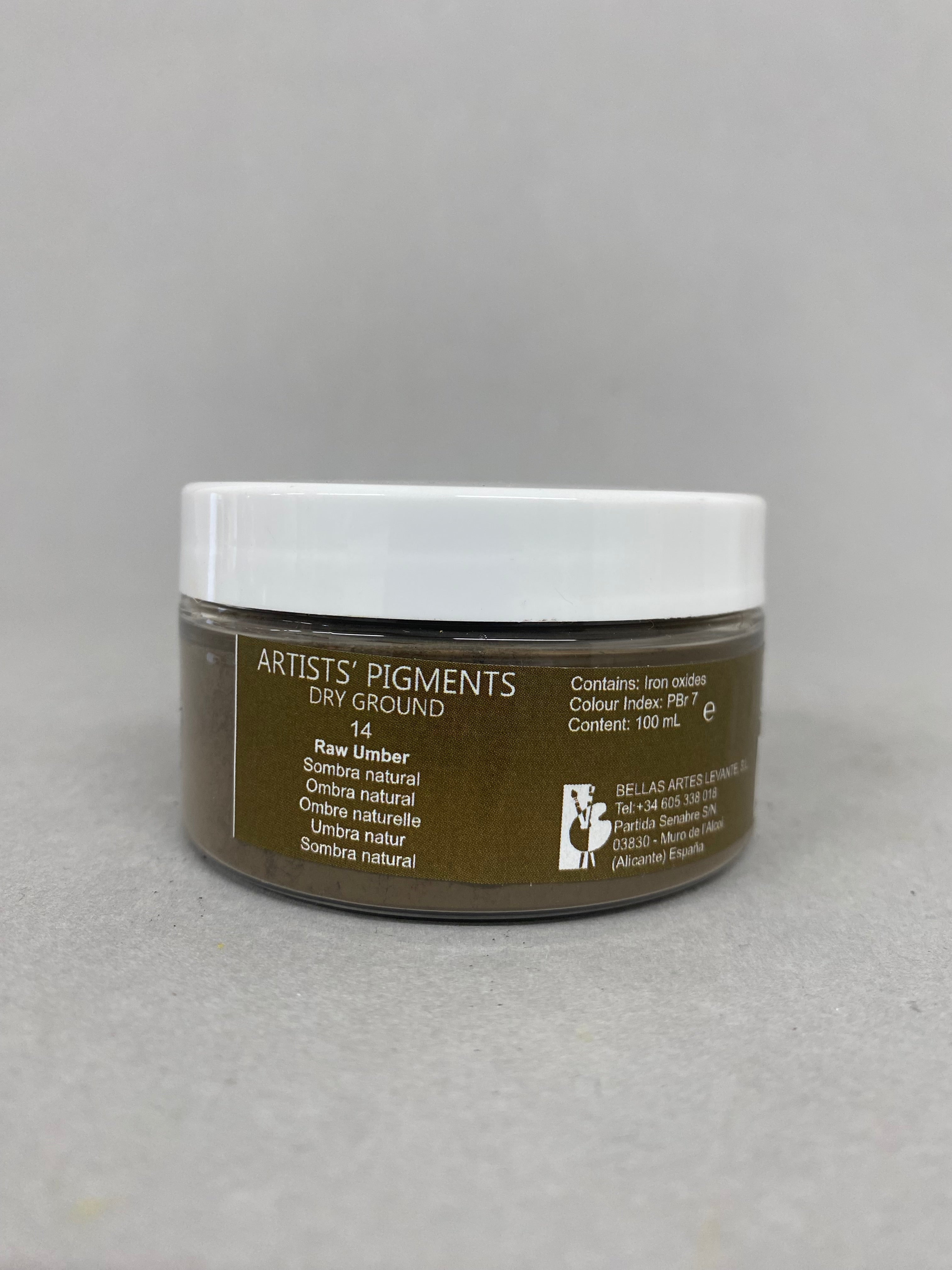 Artist's Pigments Dry Ground