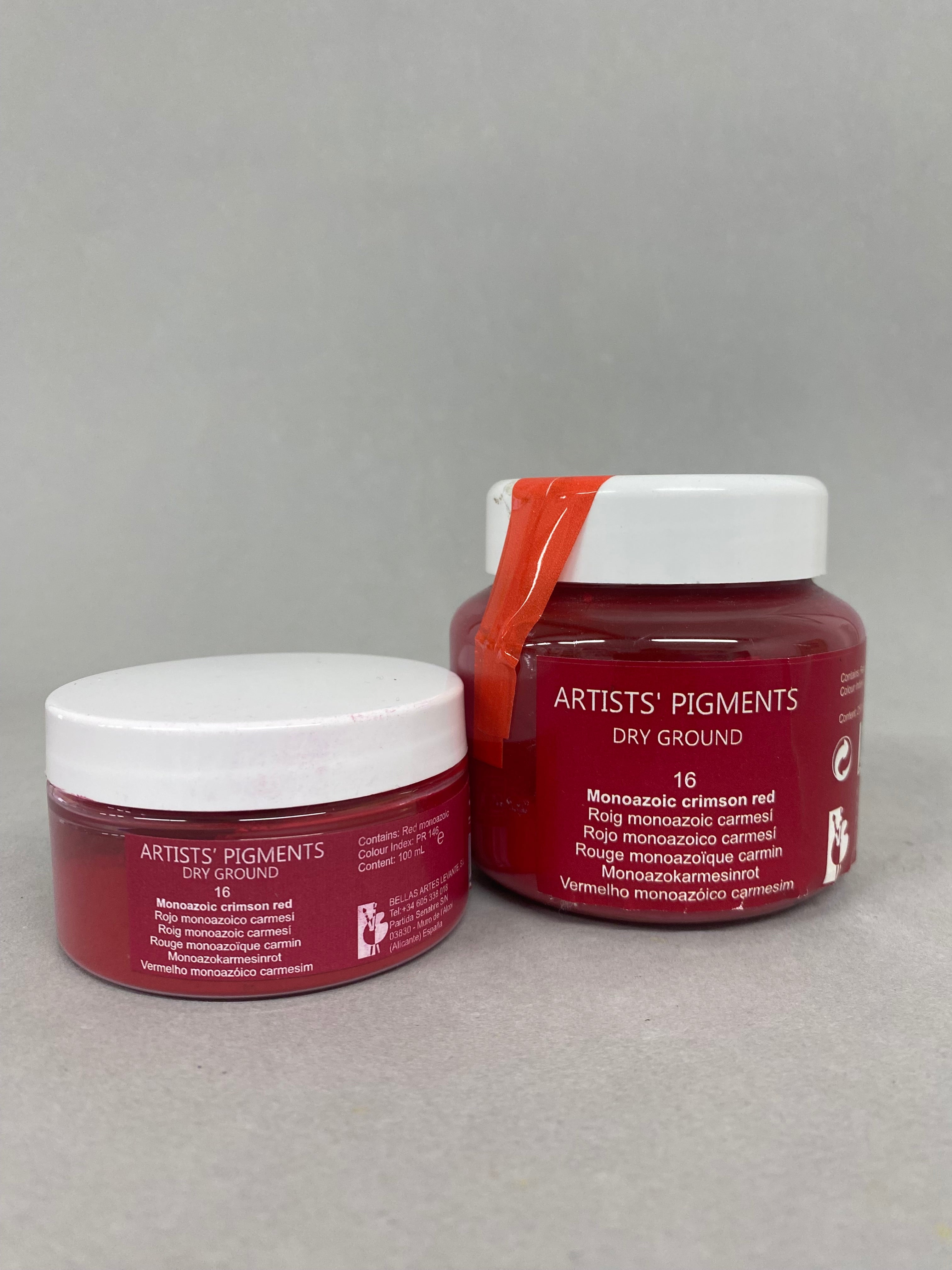 Artist's Pigments Dry Ground