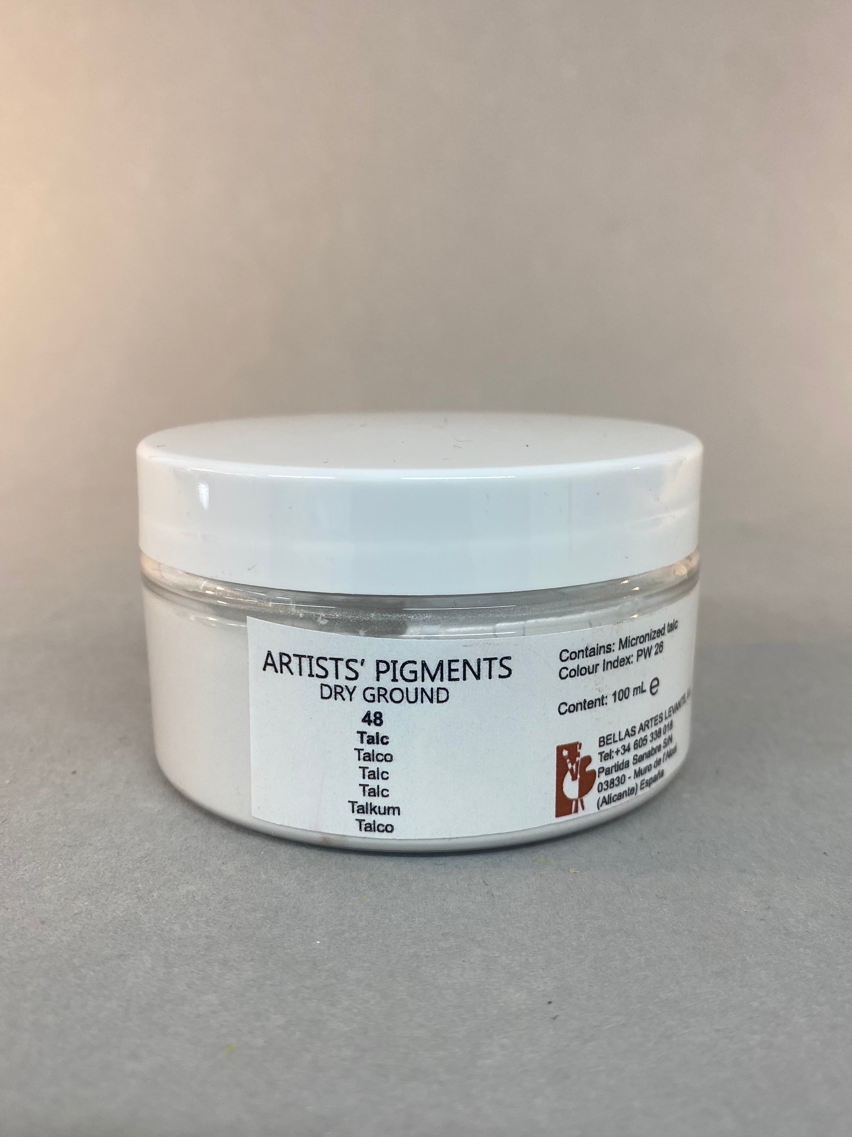 Artist's Pigments Dry Ground