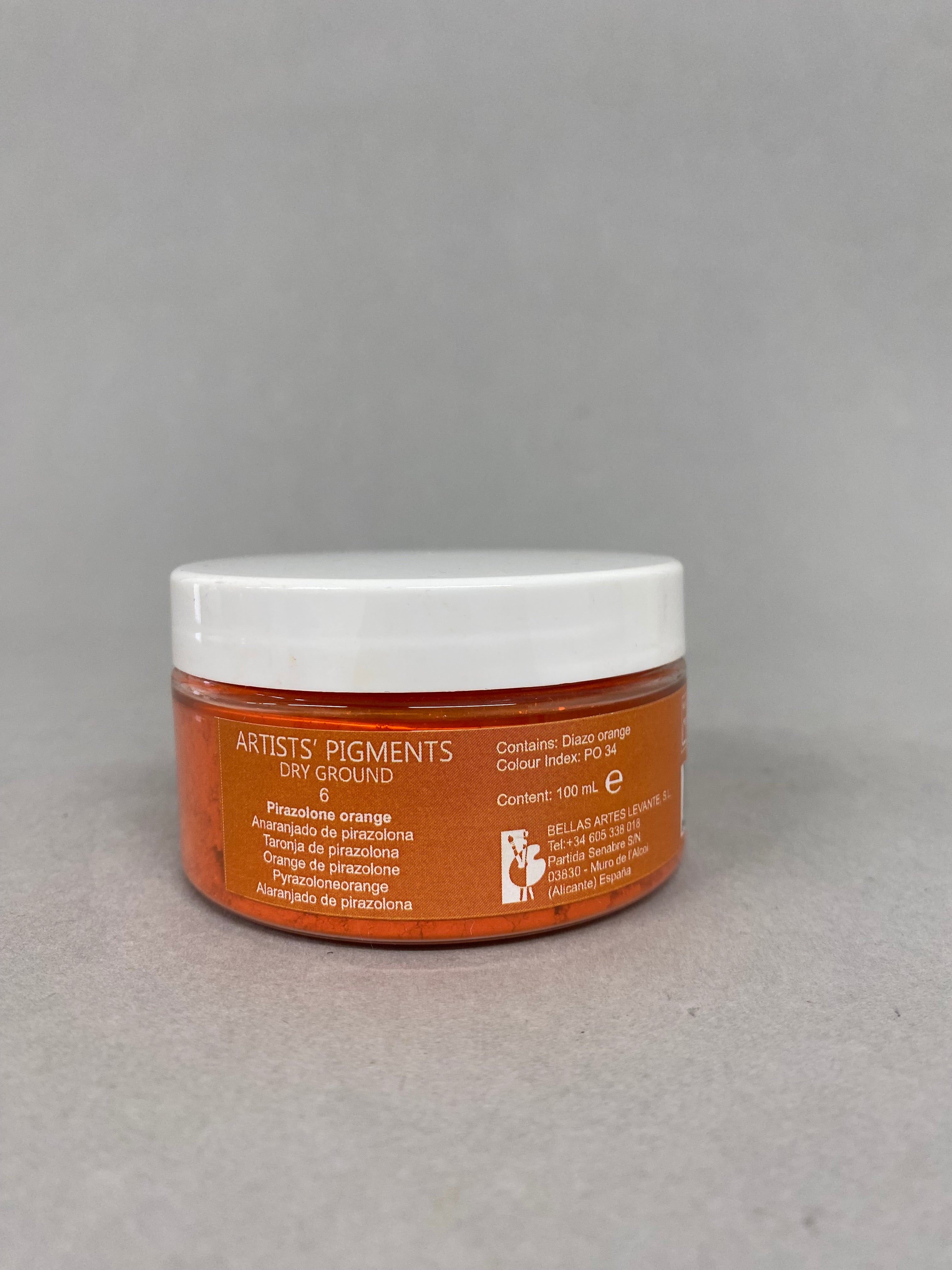 Artist's Pigments Dry Ground