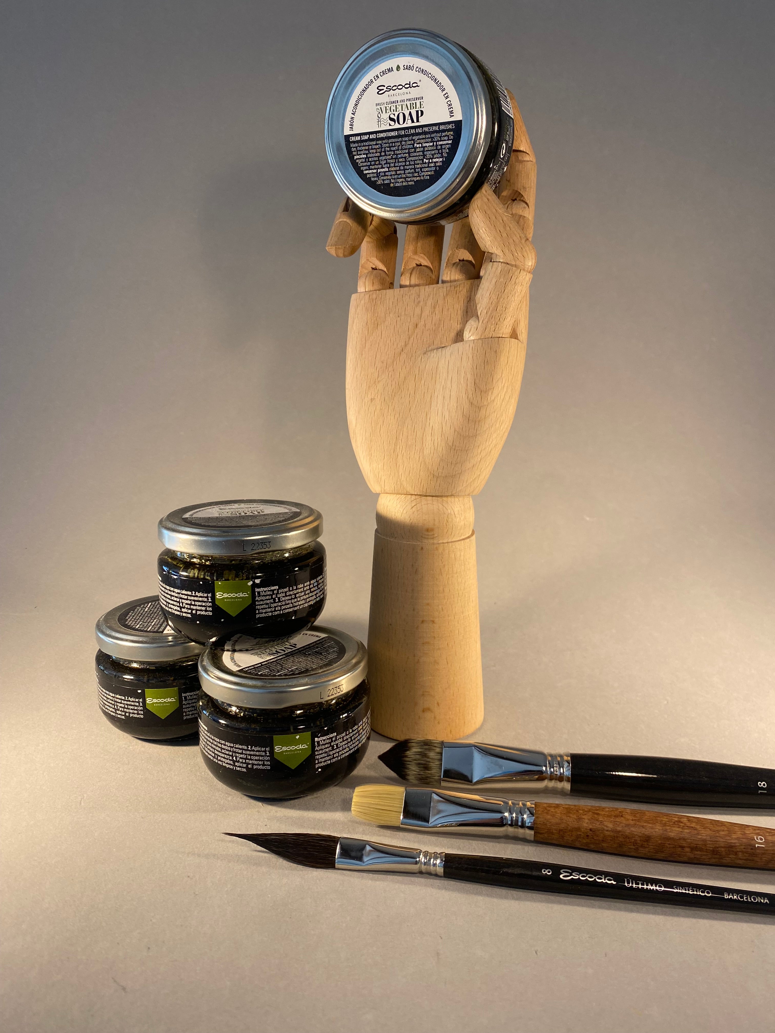 Escoda Vegetable Soap Jar