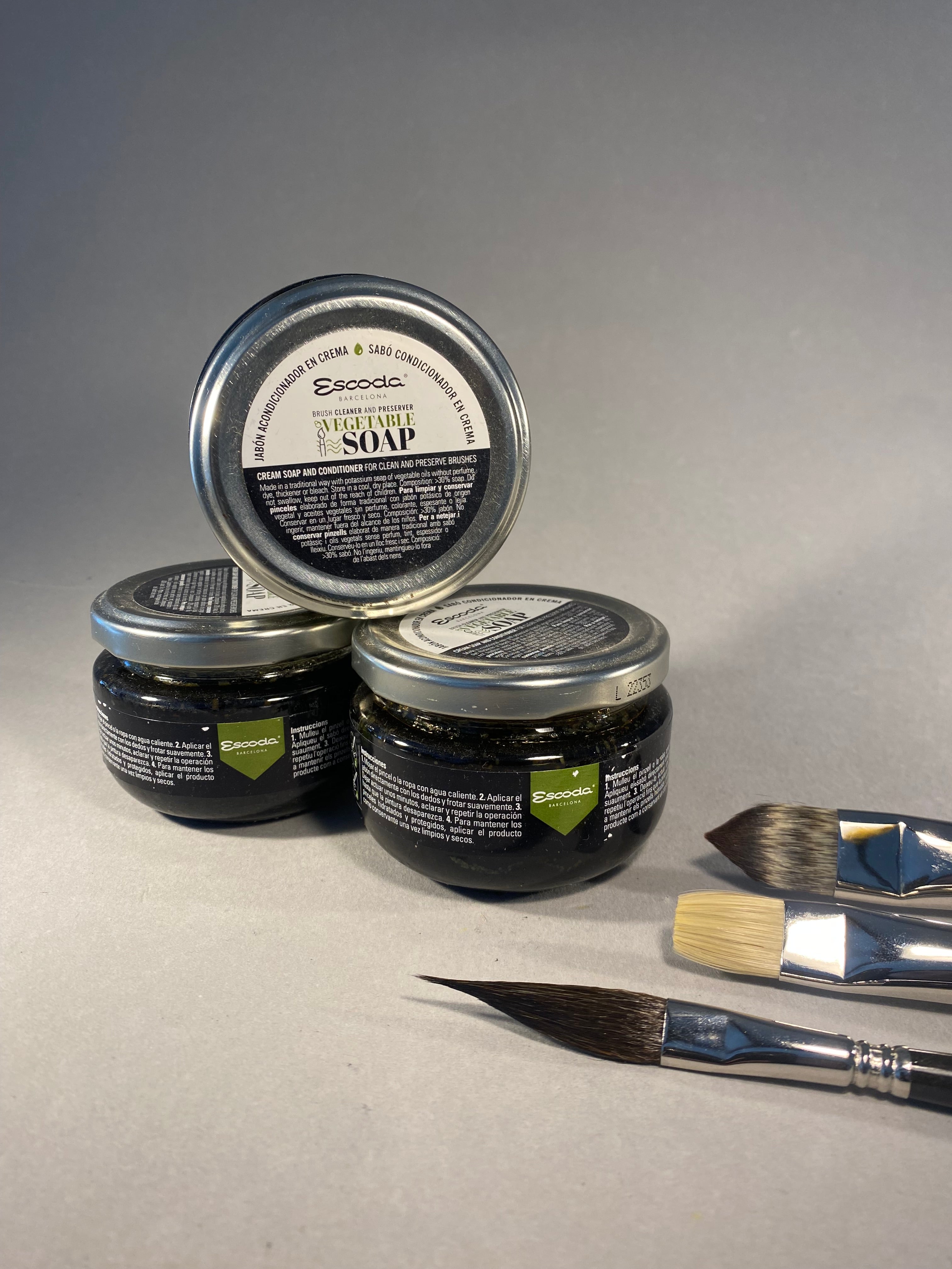 Escoda Vegetable Soap Jar