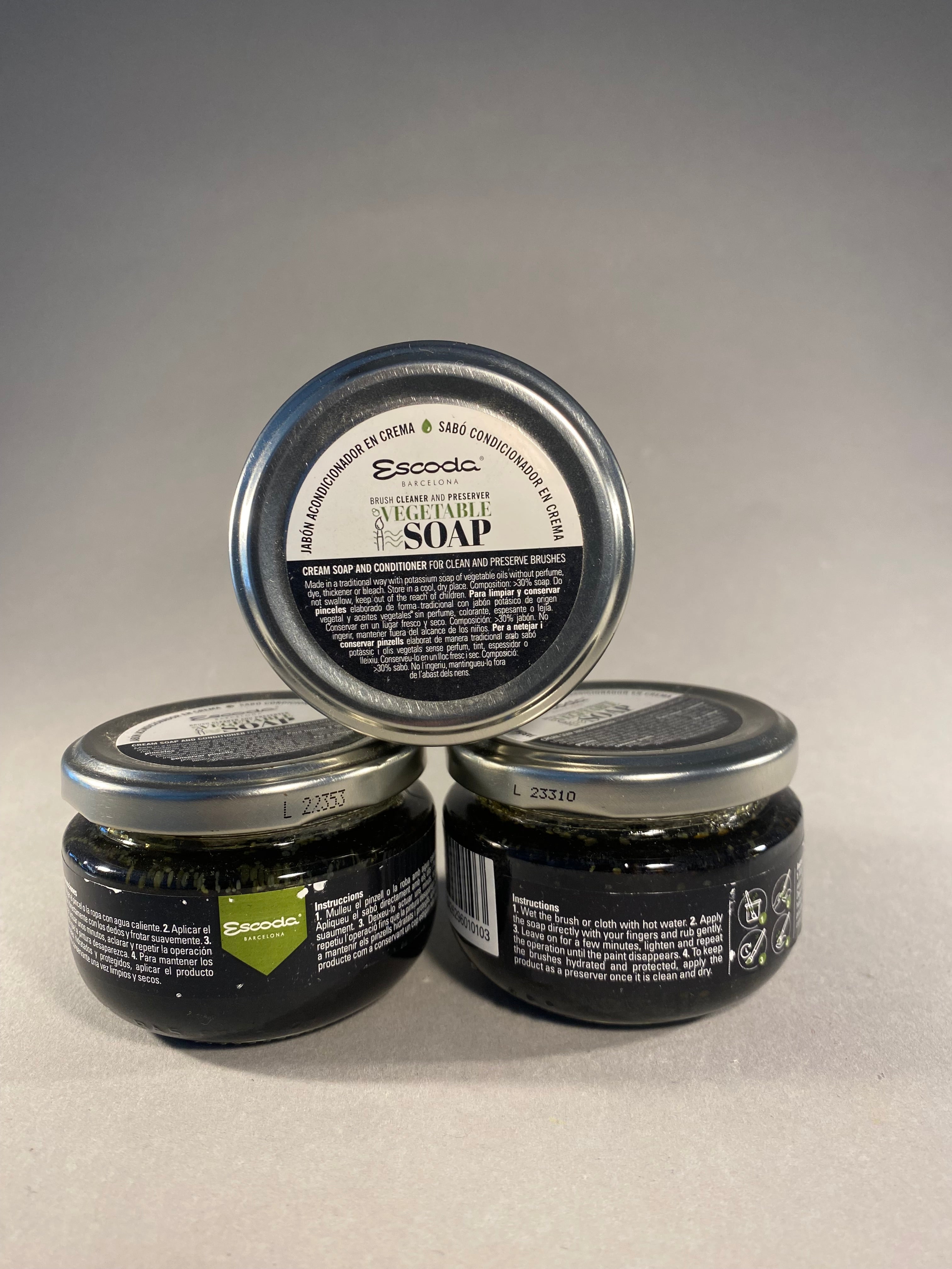 Escoda Vegetable Soap Jar