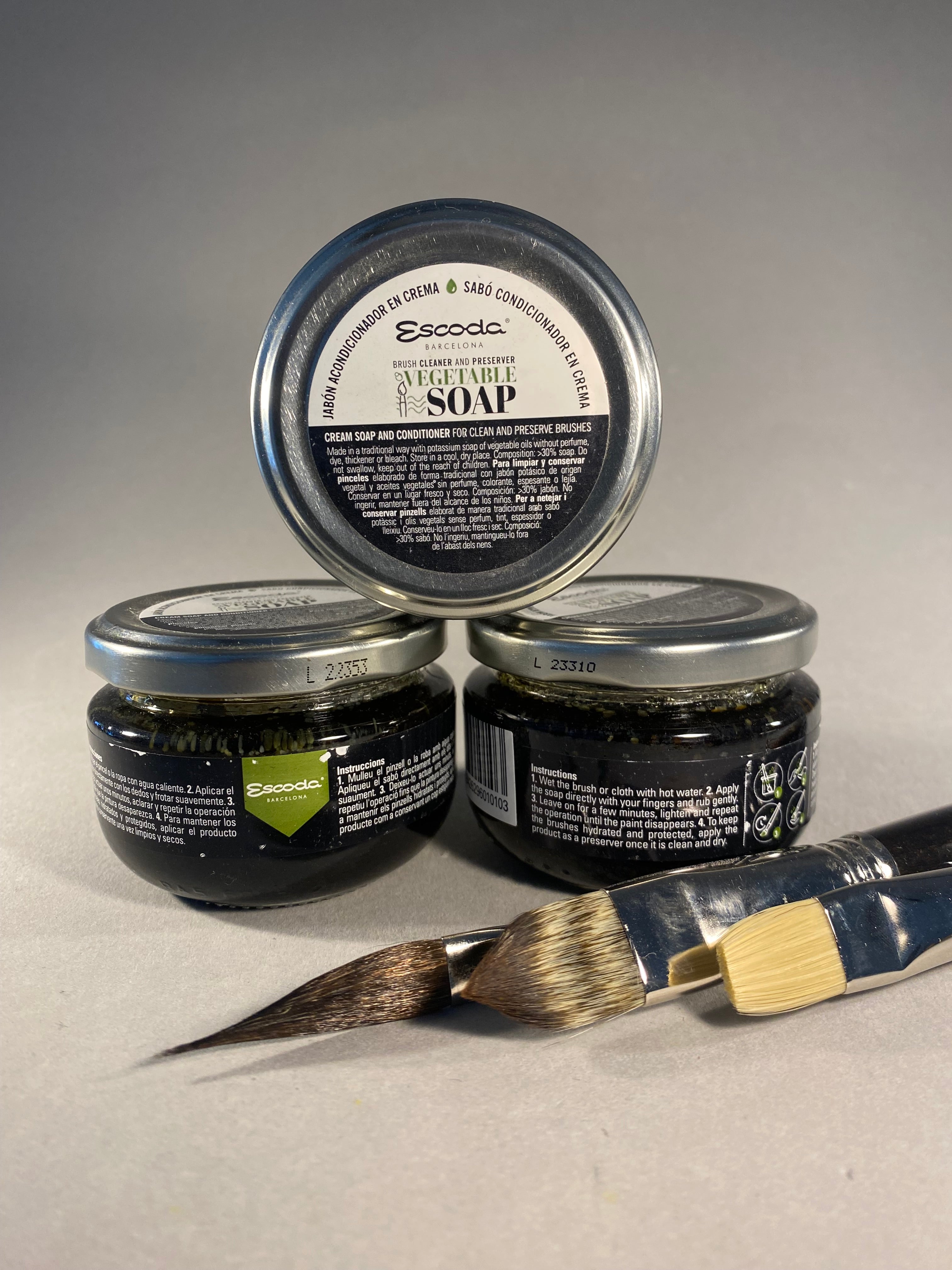 Escoda Vegetable Soap Jar