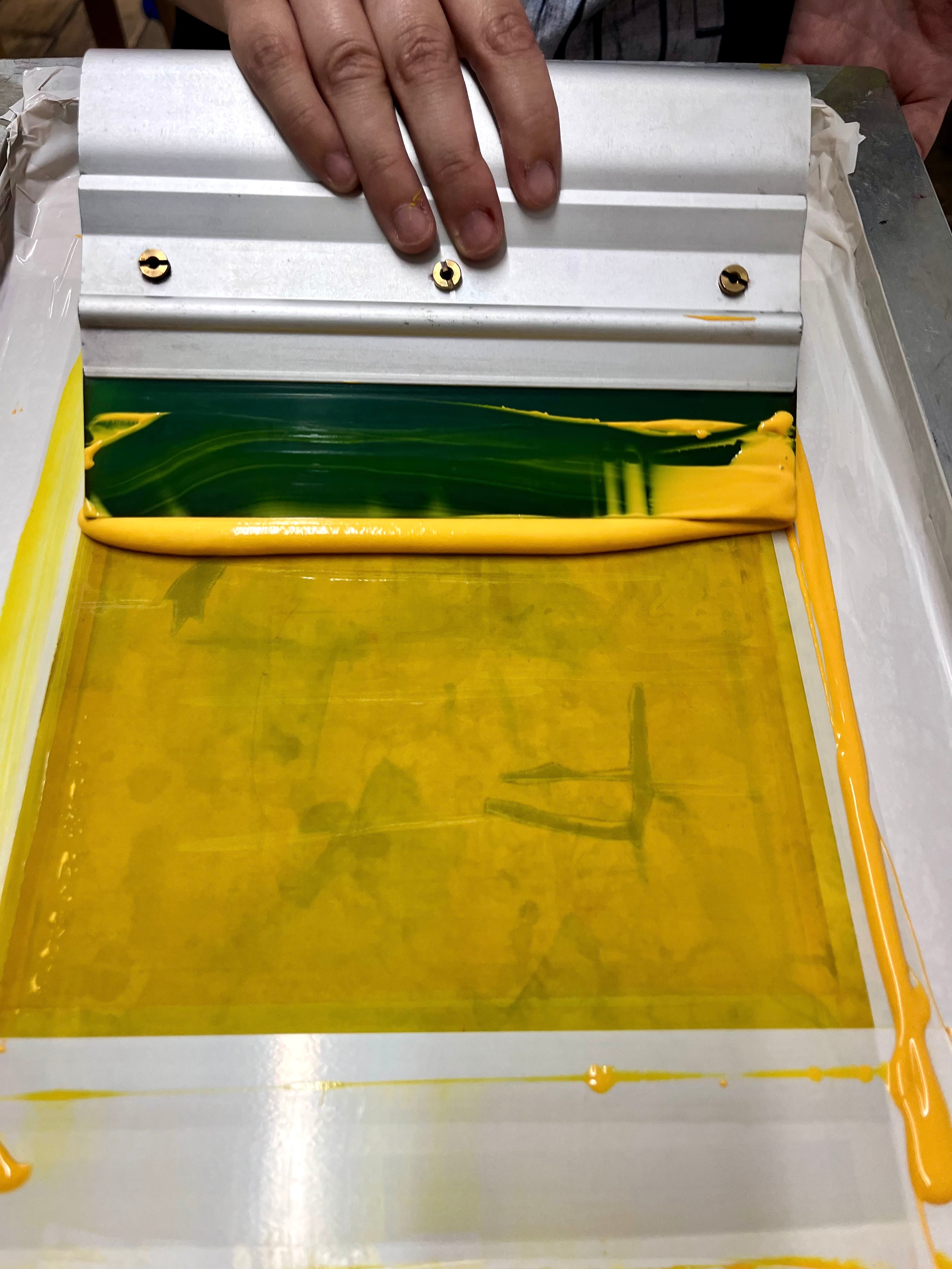 Screen Printing Manual Techniques 6 week Course