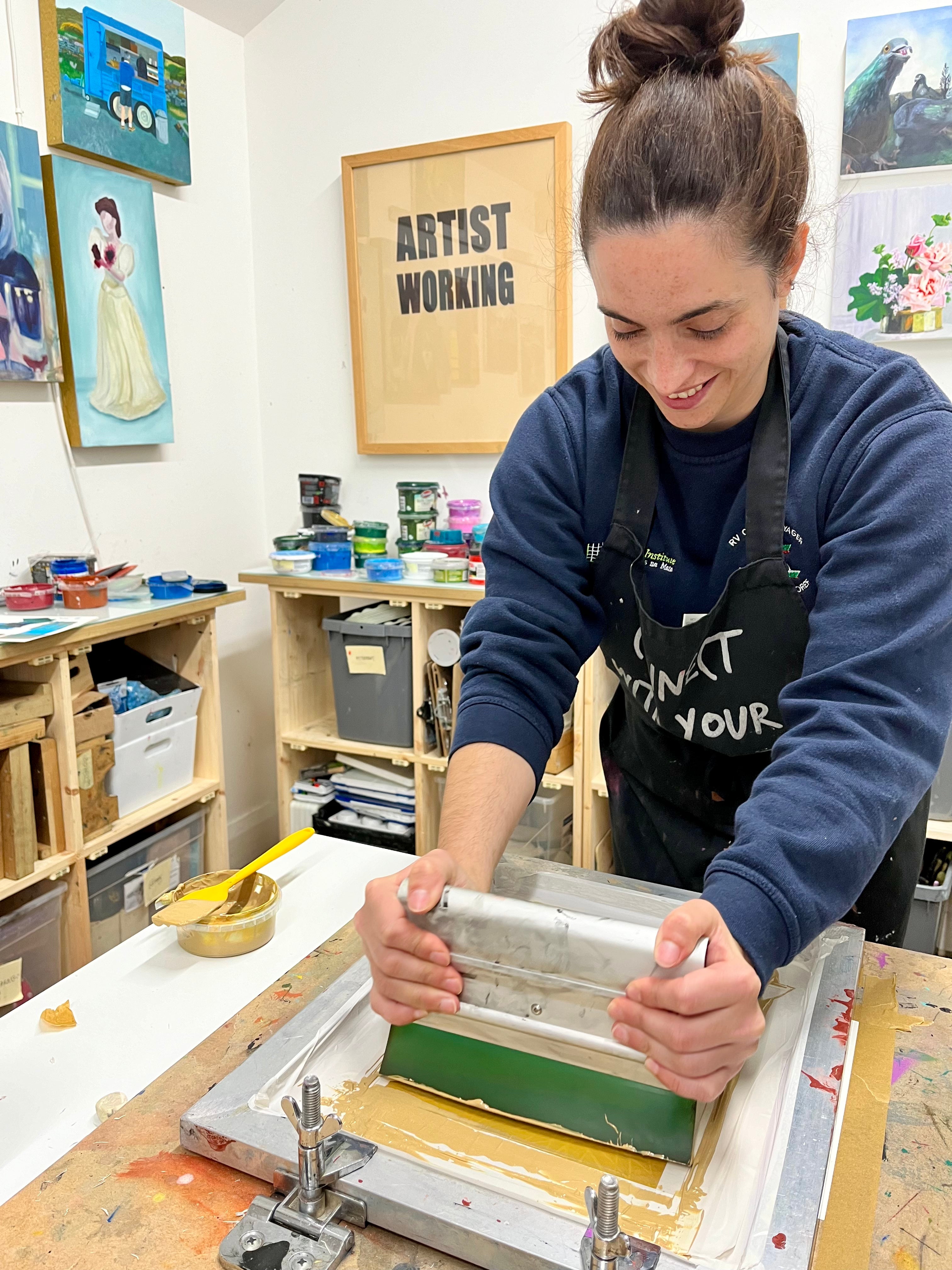 Screen Printing Manual Techniques 6 week Course