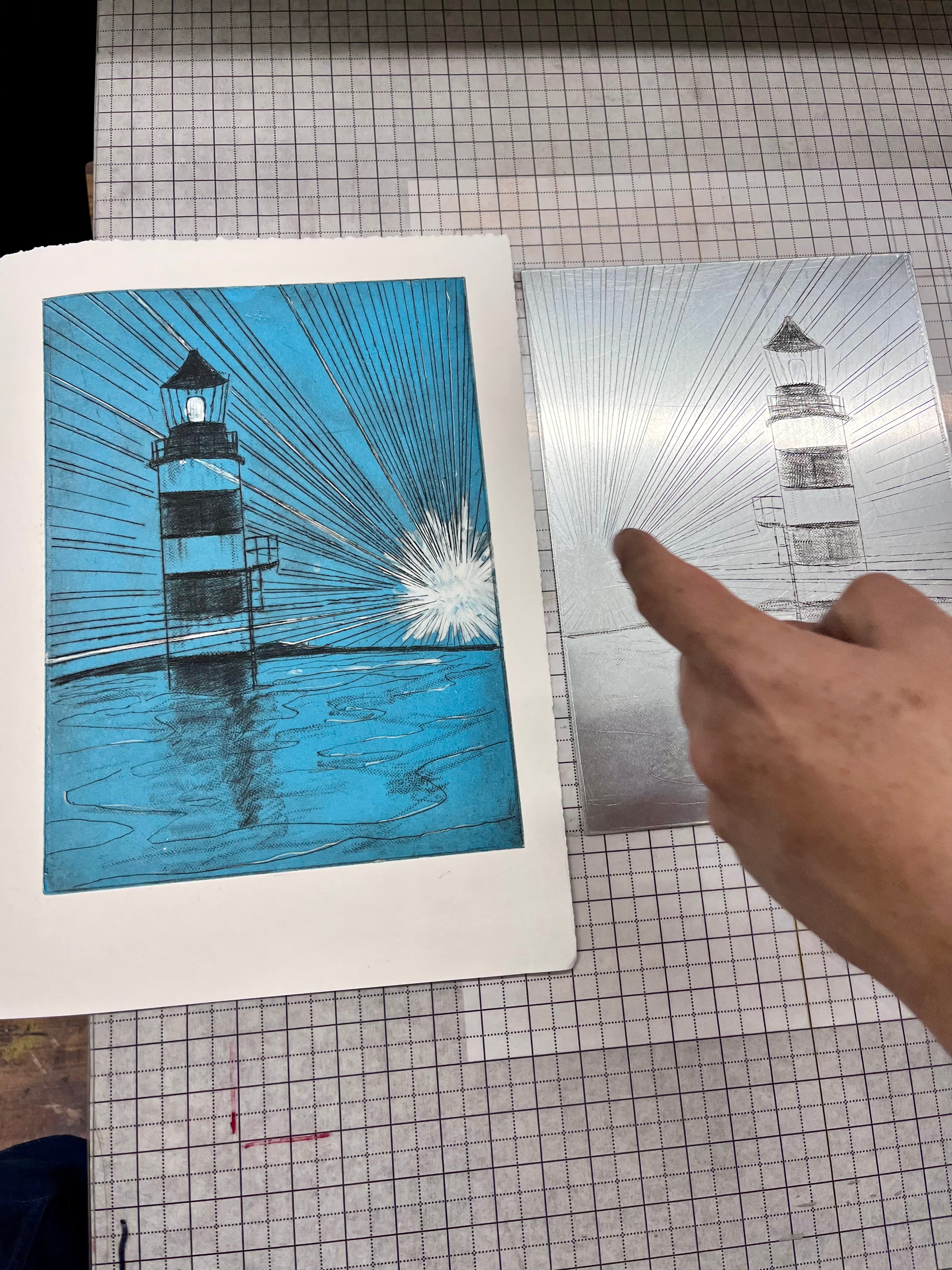 Drypoint Acid Free Intaglio Printmaking