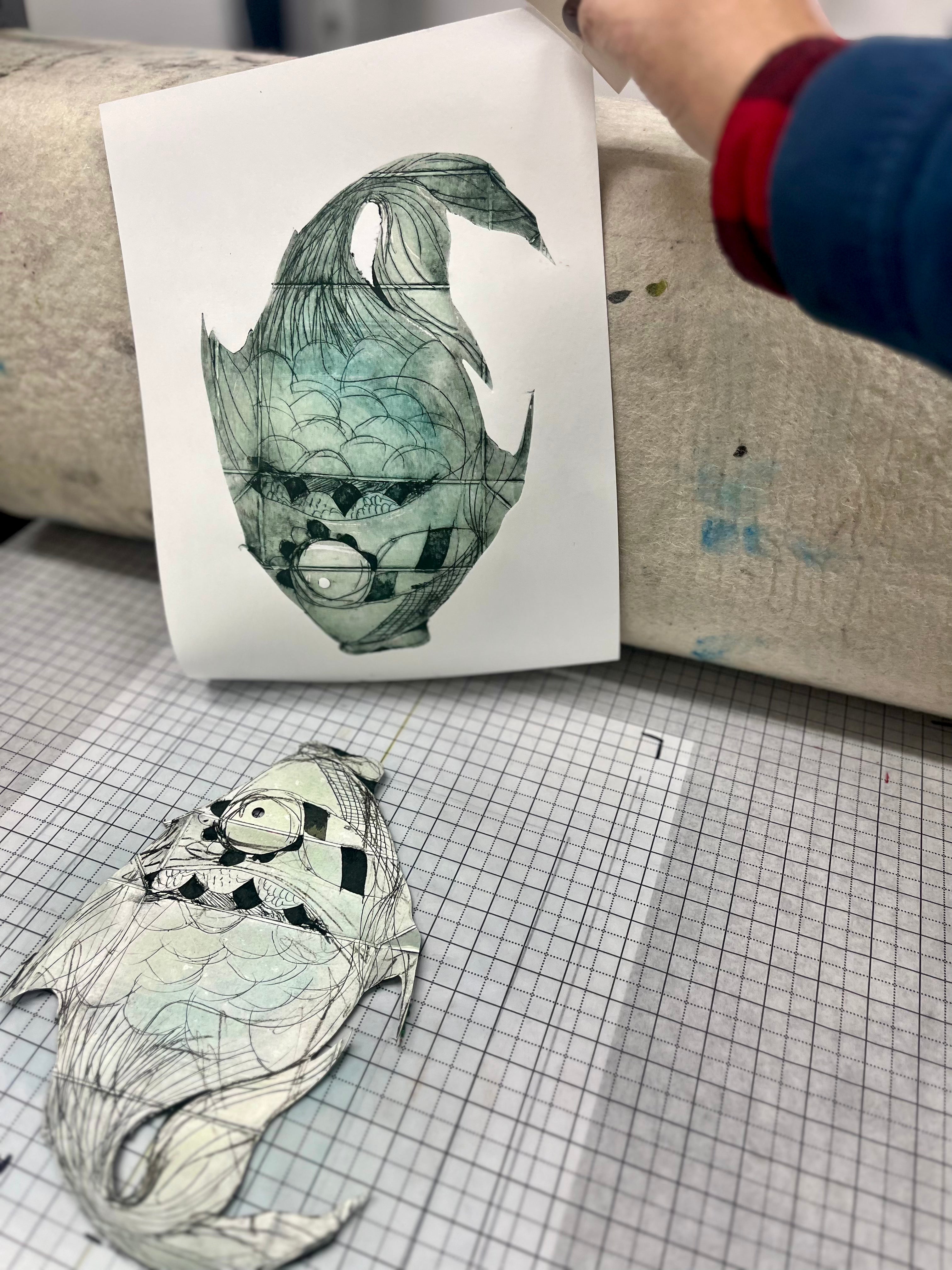 Drypoint Acid Free Intaglio Printmaking