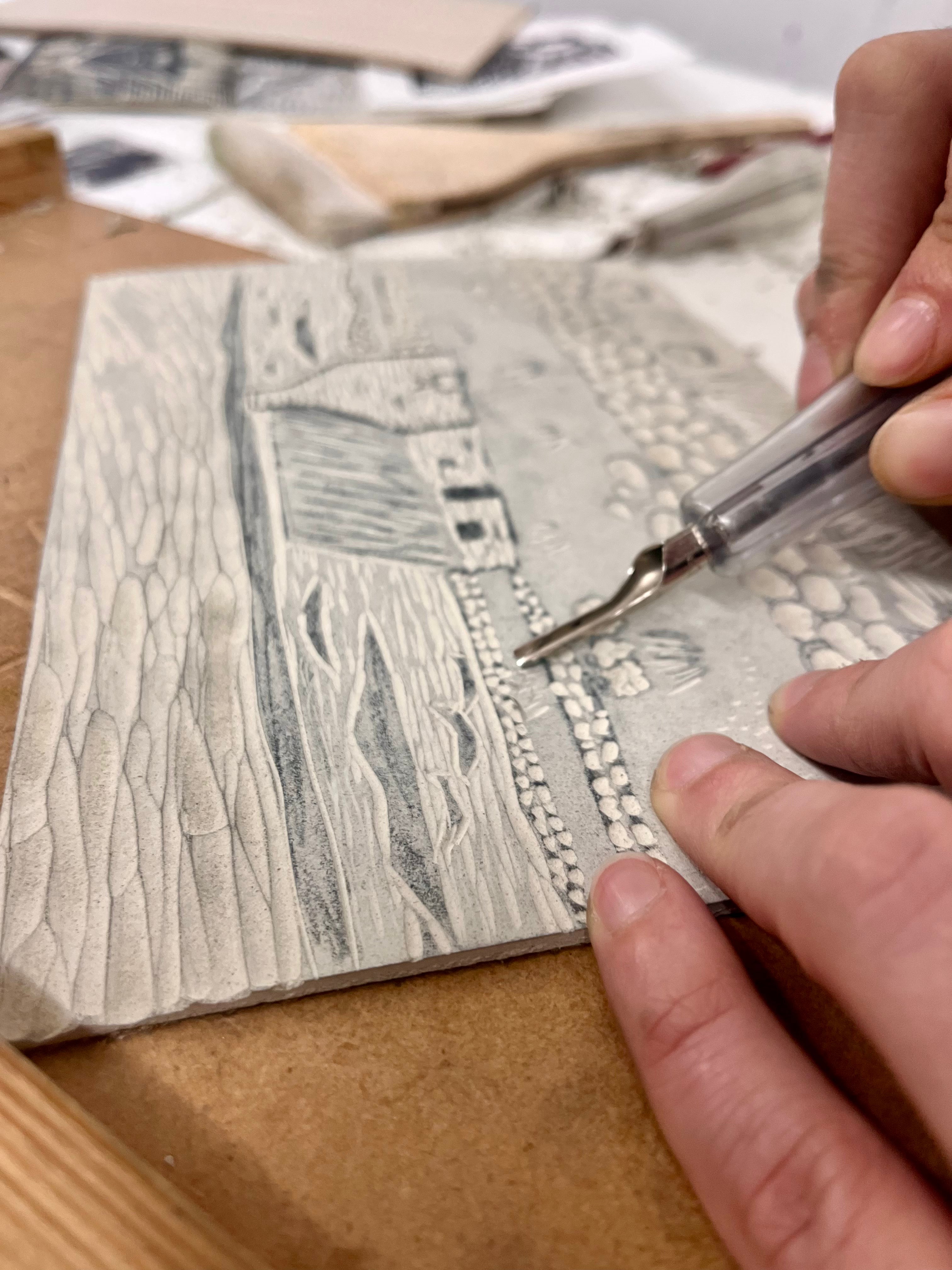 Introduction to Linocut Printmaking 4 Week Course