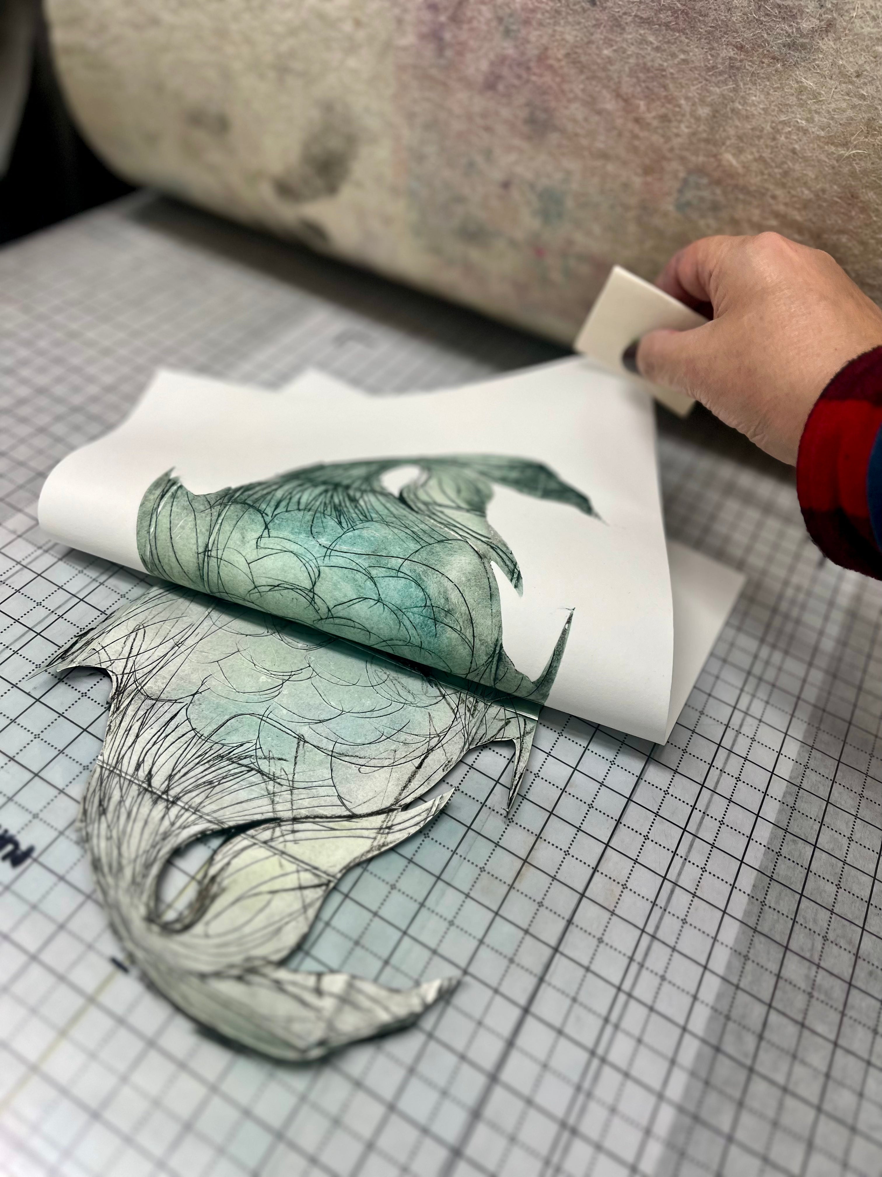 Drypoint Acid Free Intaglio Printmaking