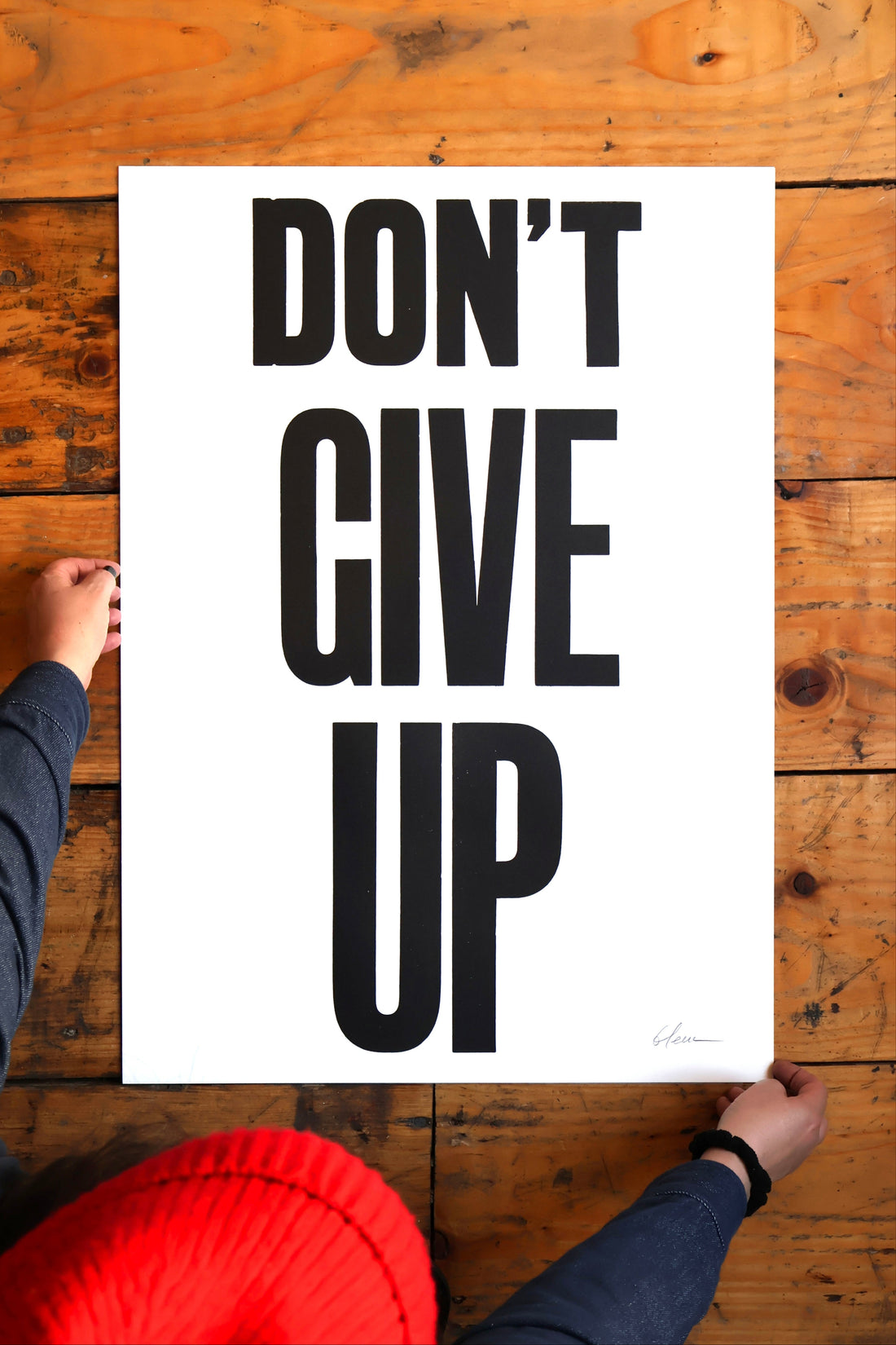 ¨Don't Give Up¨ by Elena Santos