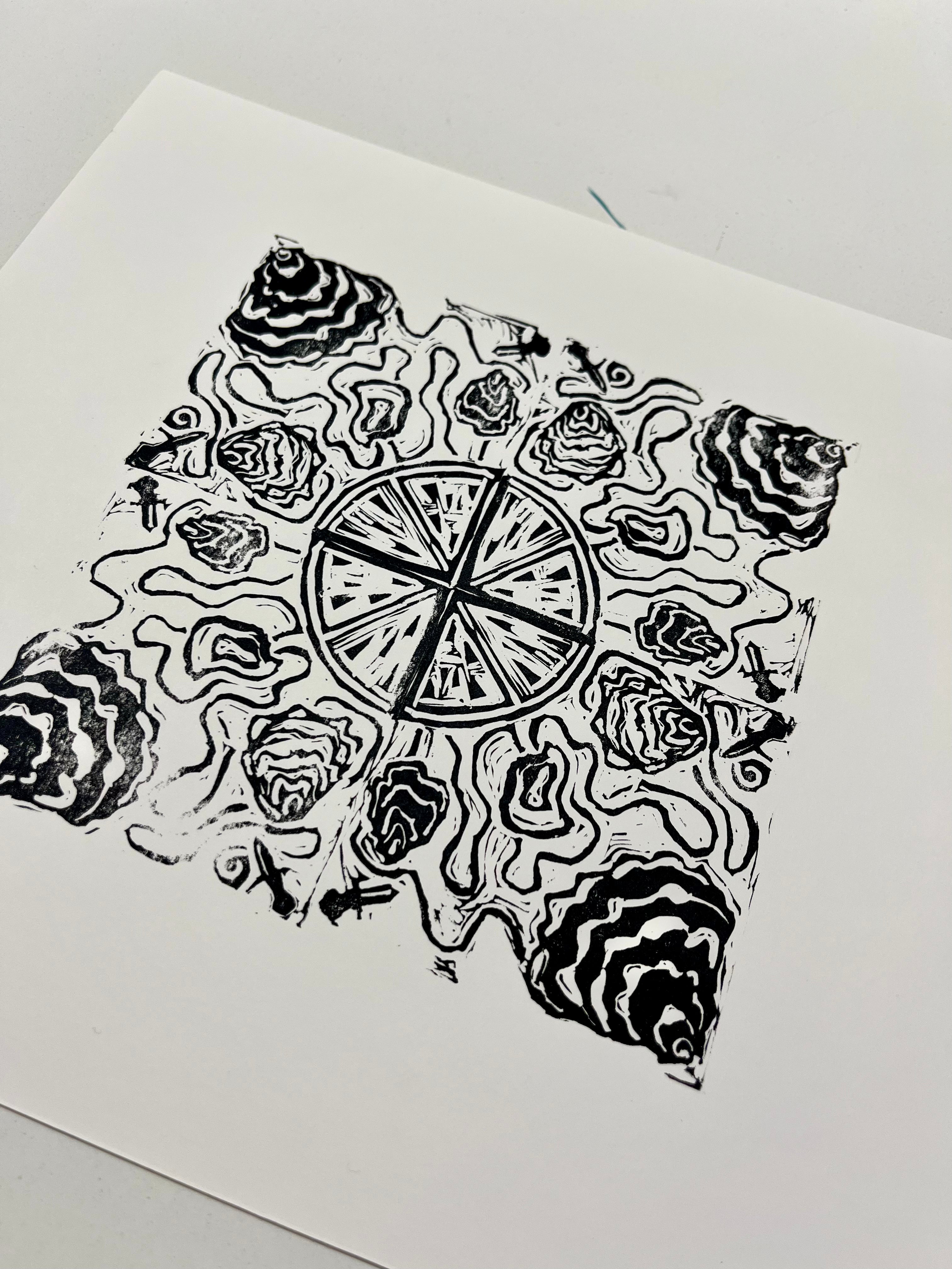 Block Printing Adult Summer Camp