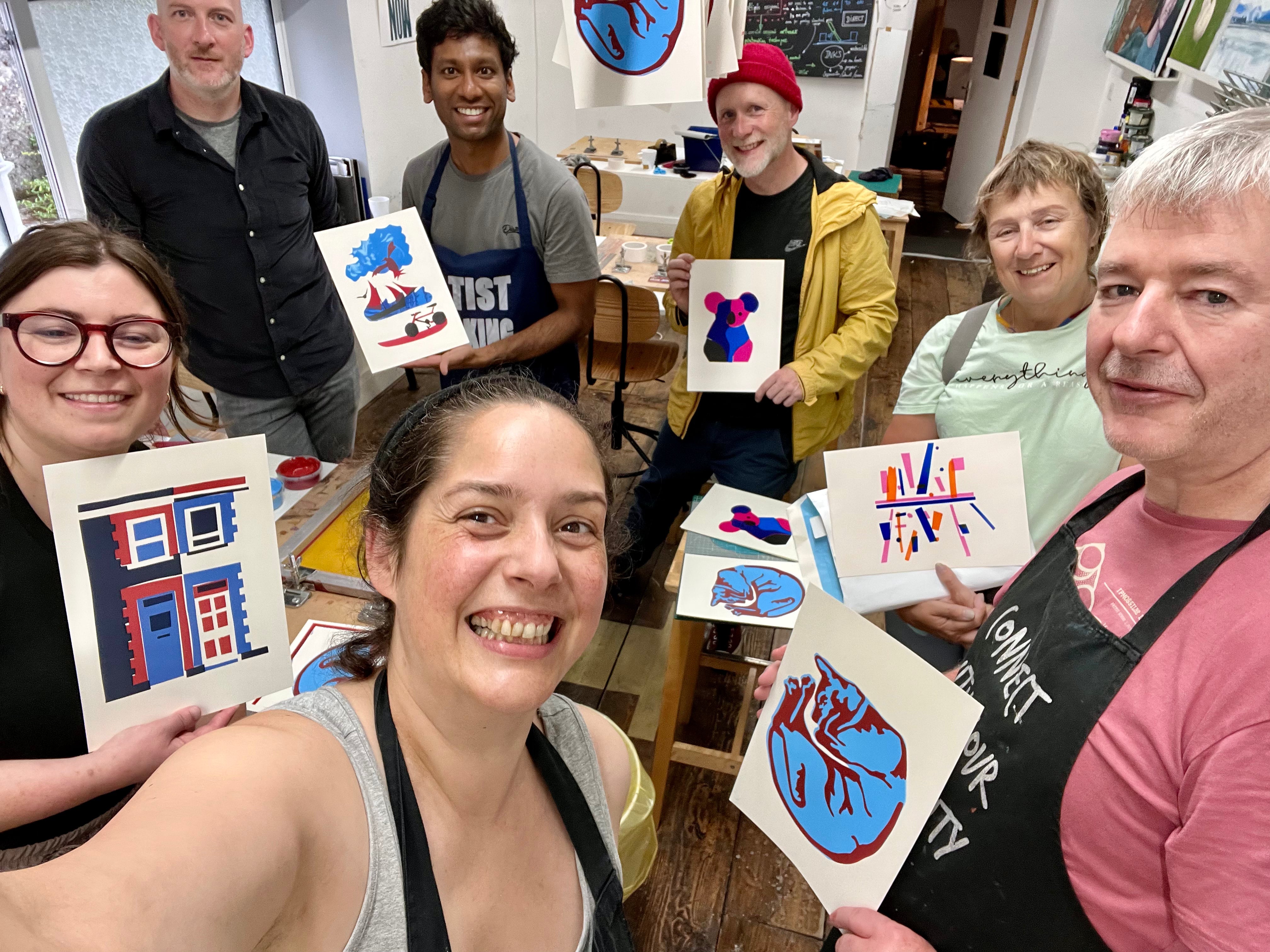 Screen Printing Manual Techniques 4 Week Course