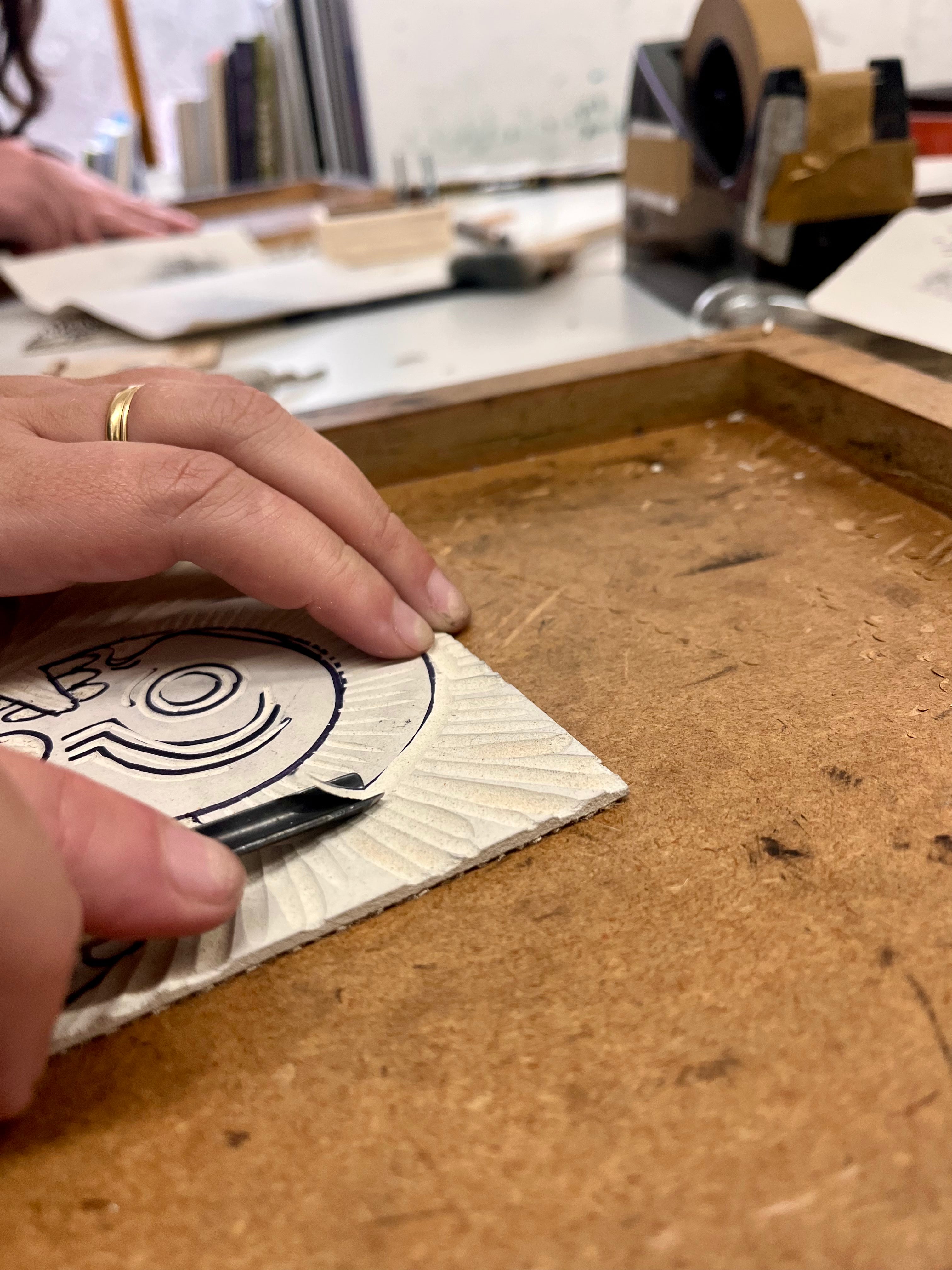Introduction to Linocut Printmaking 4 Week Course