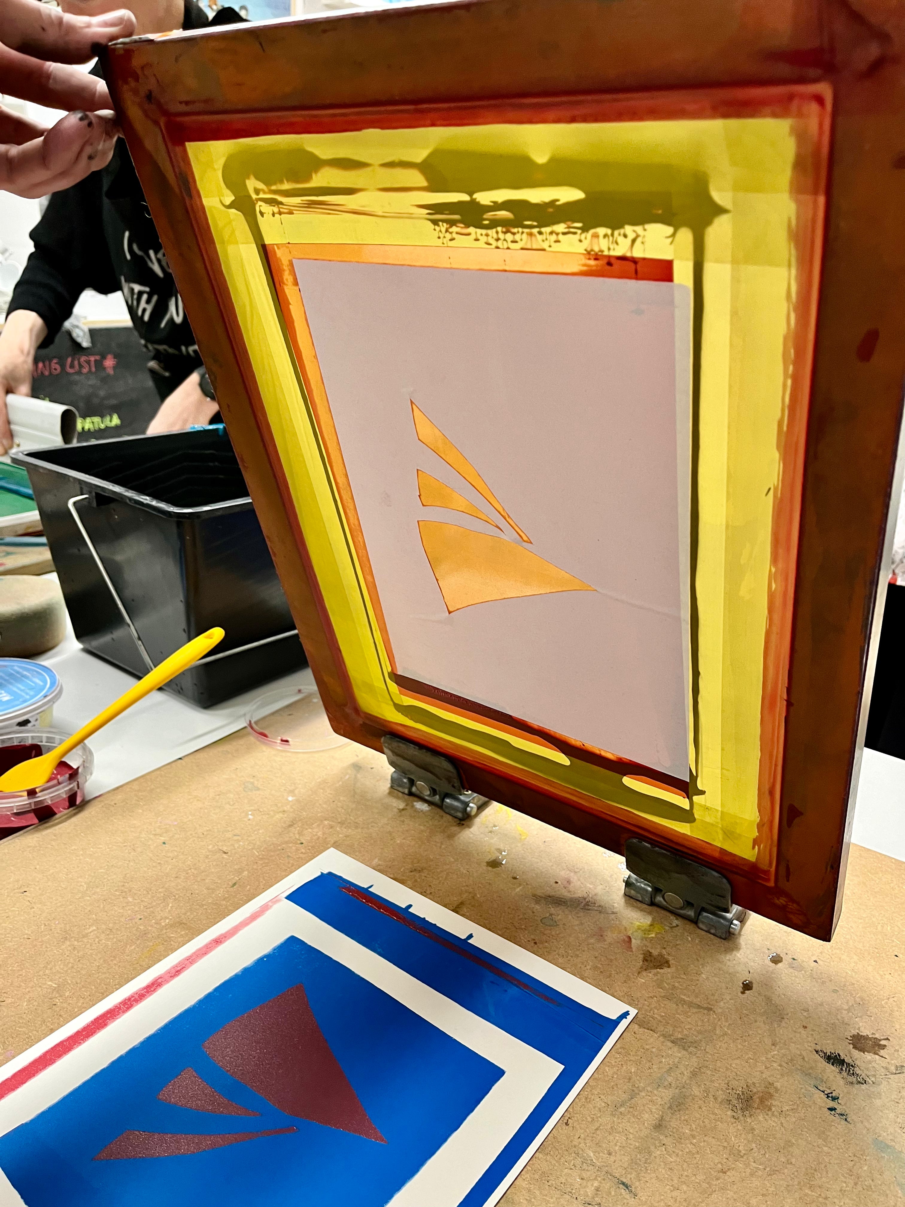 Screen Printing Manual Techniques 4 Week Course