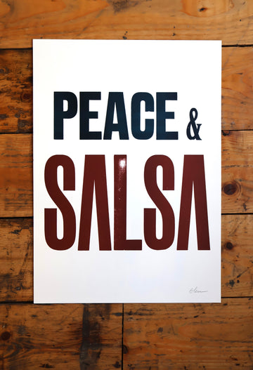 ¨Peace & Salsa¨ by Elena Santos