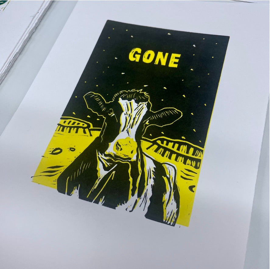 Reduction Linocut Technique Acid Free Relief Printmaking Course