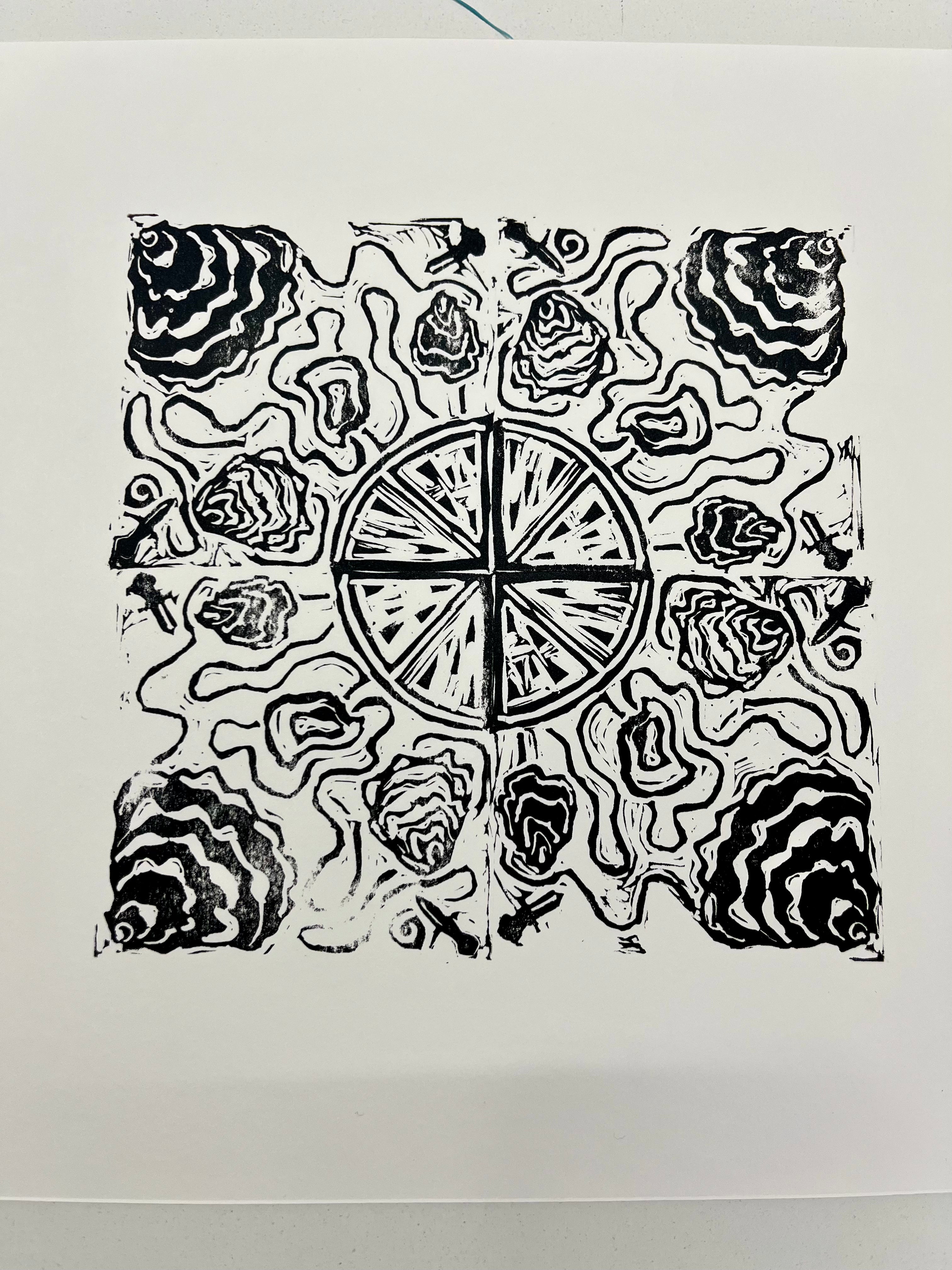 Block Printing with Repetitive Patterns 3 Week-Course
