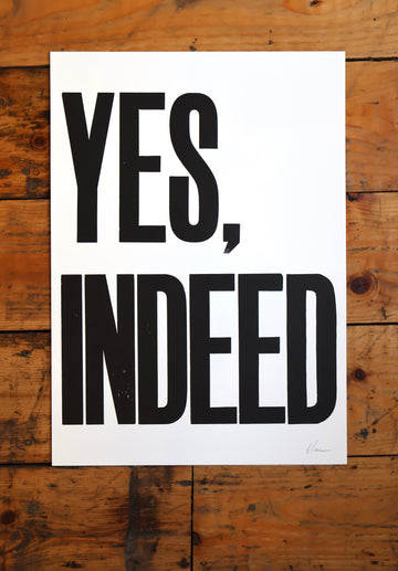 ¨Yes, Indeed¨ by Elena Santos