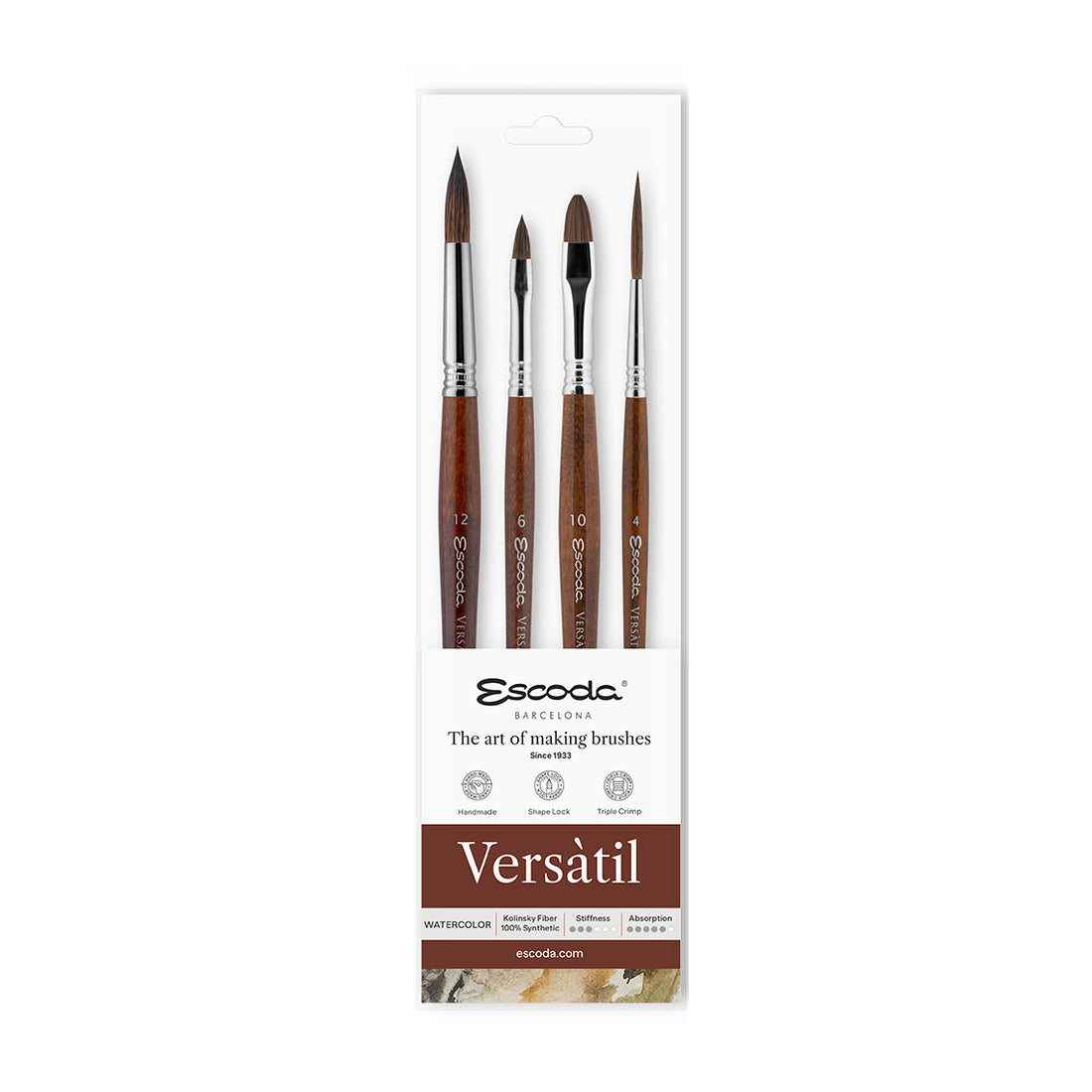 Escoda Versàtil Series Brush Set for Watercolour