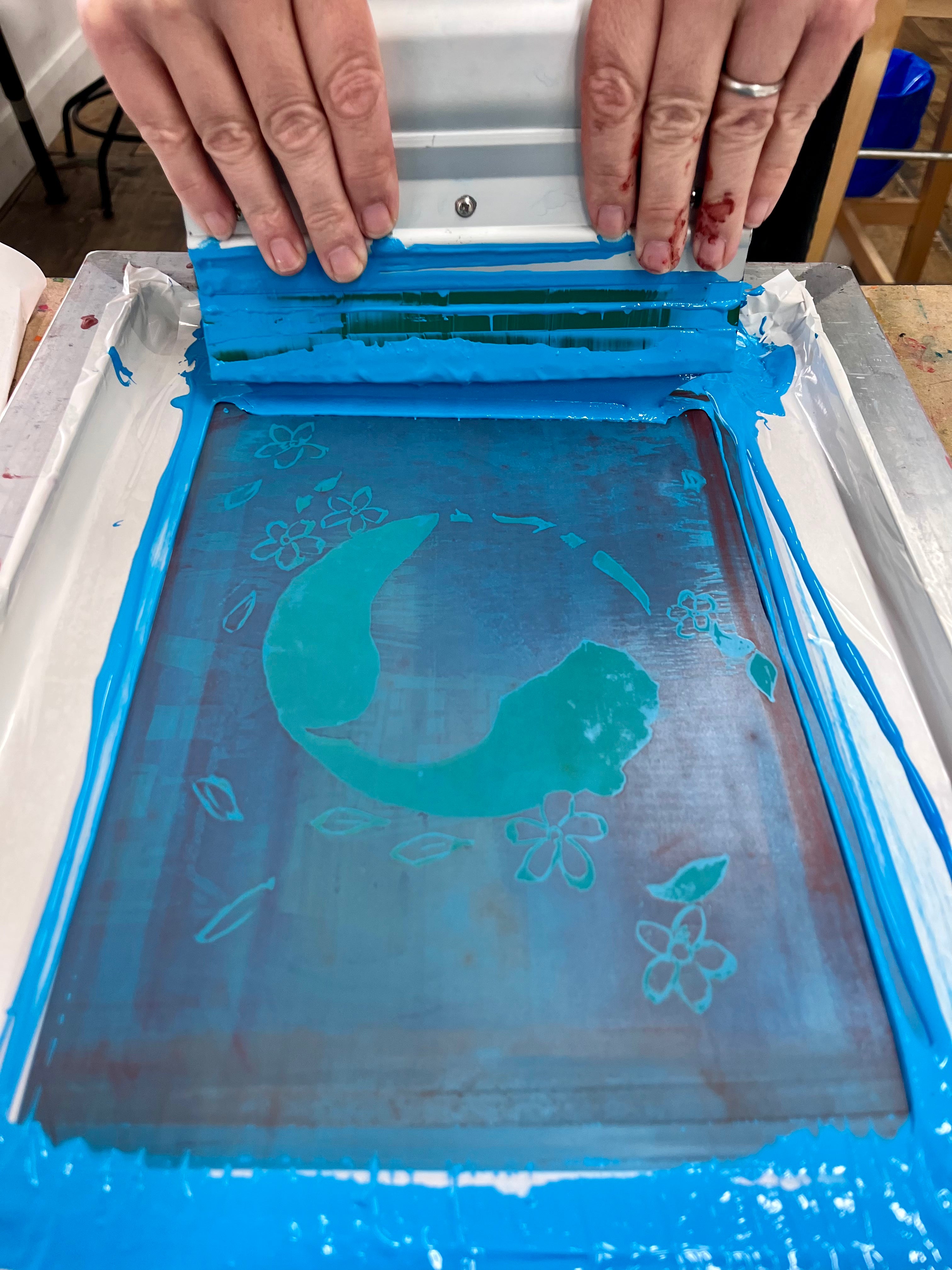 Screen Printing Manual Techniques 6 week Course