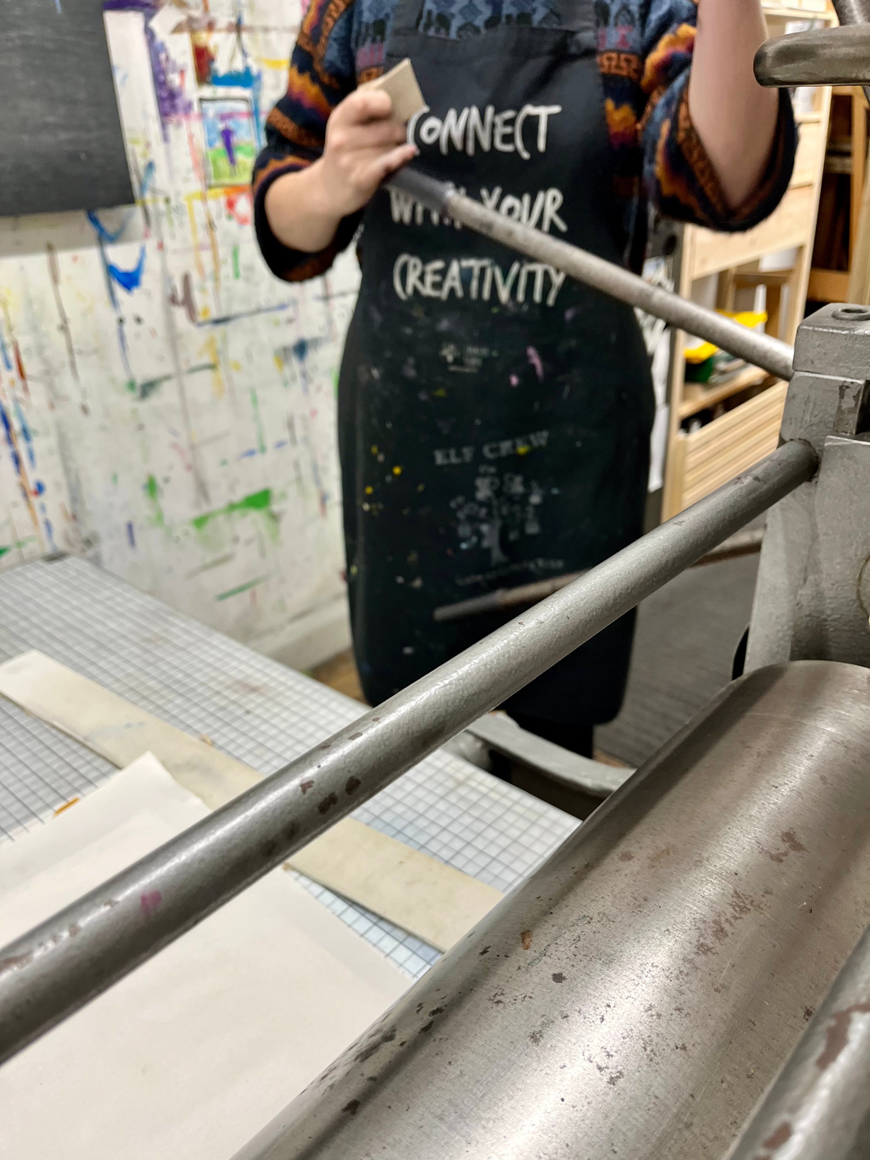 Reduction Linocut Technique Acid Free Relief Printmaking Course