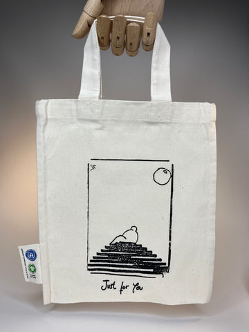 "Just For You" Fair Trade, Organic Cotton Small Gift Bag