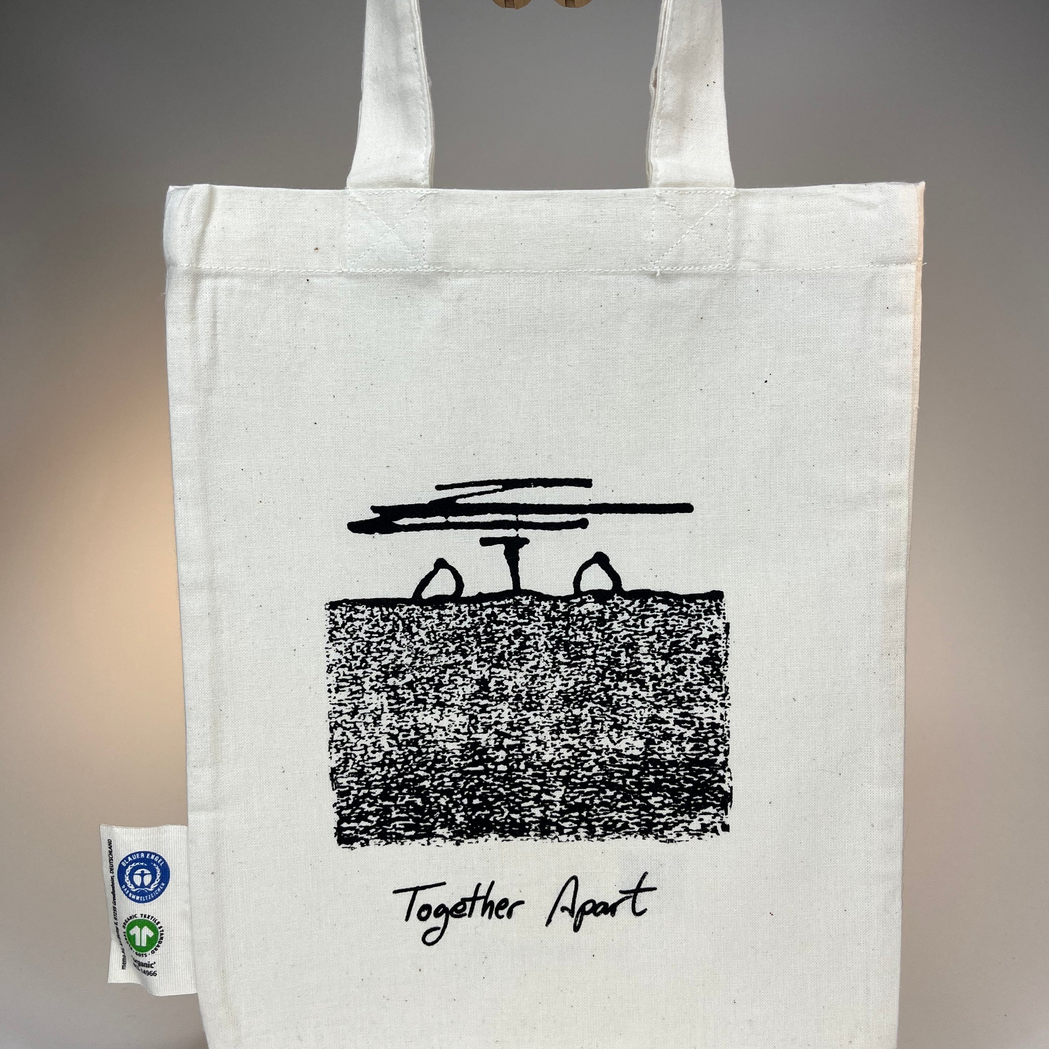"Together Apart" Fair Trade, Organic Cottton Small Gift Bag