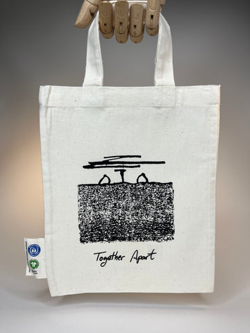 "Together Apart" Fair Trade, Organic Cottton Small Gift Bag