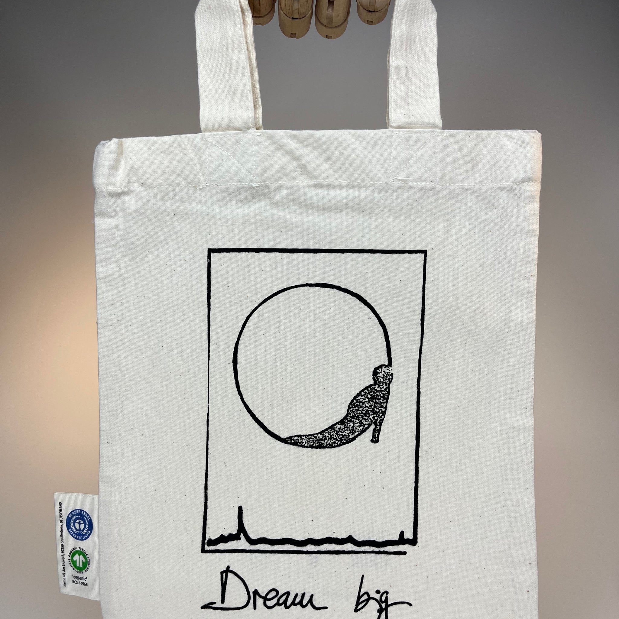 "Dream Big" Fair Trade, Organic Cotton Small Gift Bag